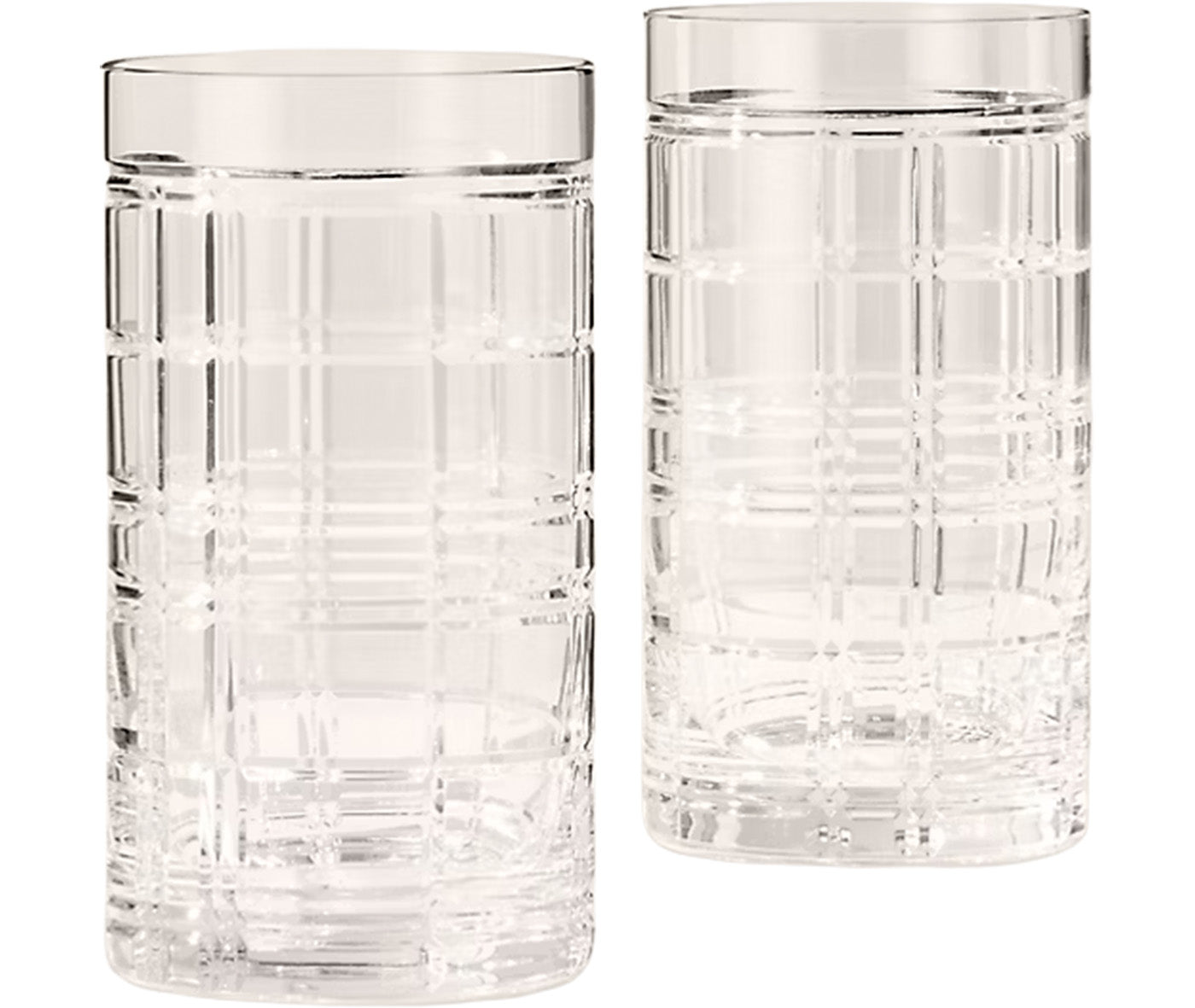 Hudson Plaid Highball Gift Set