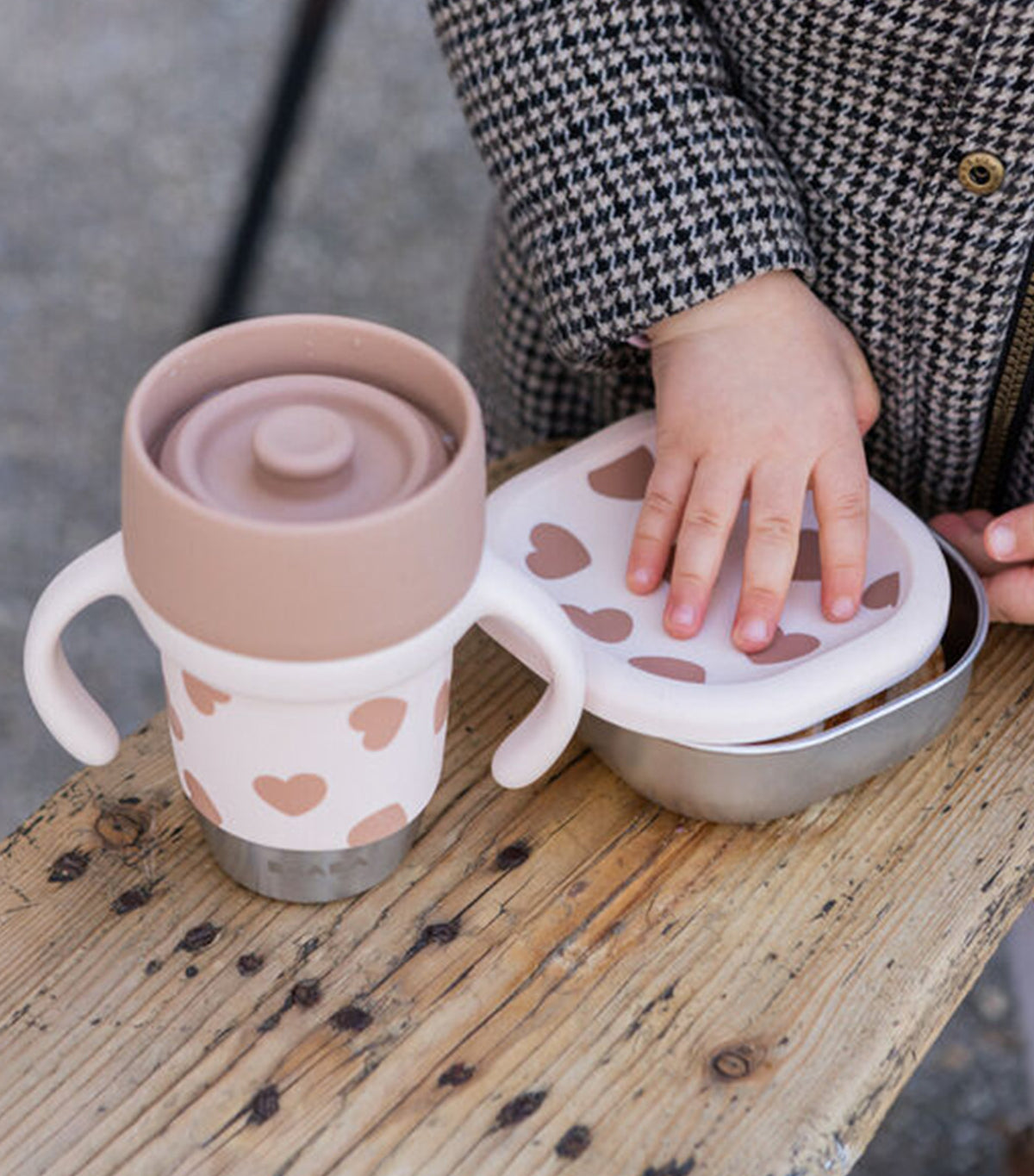 Stainless 360 Click & Drink Cup Big Love