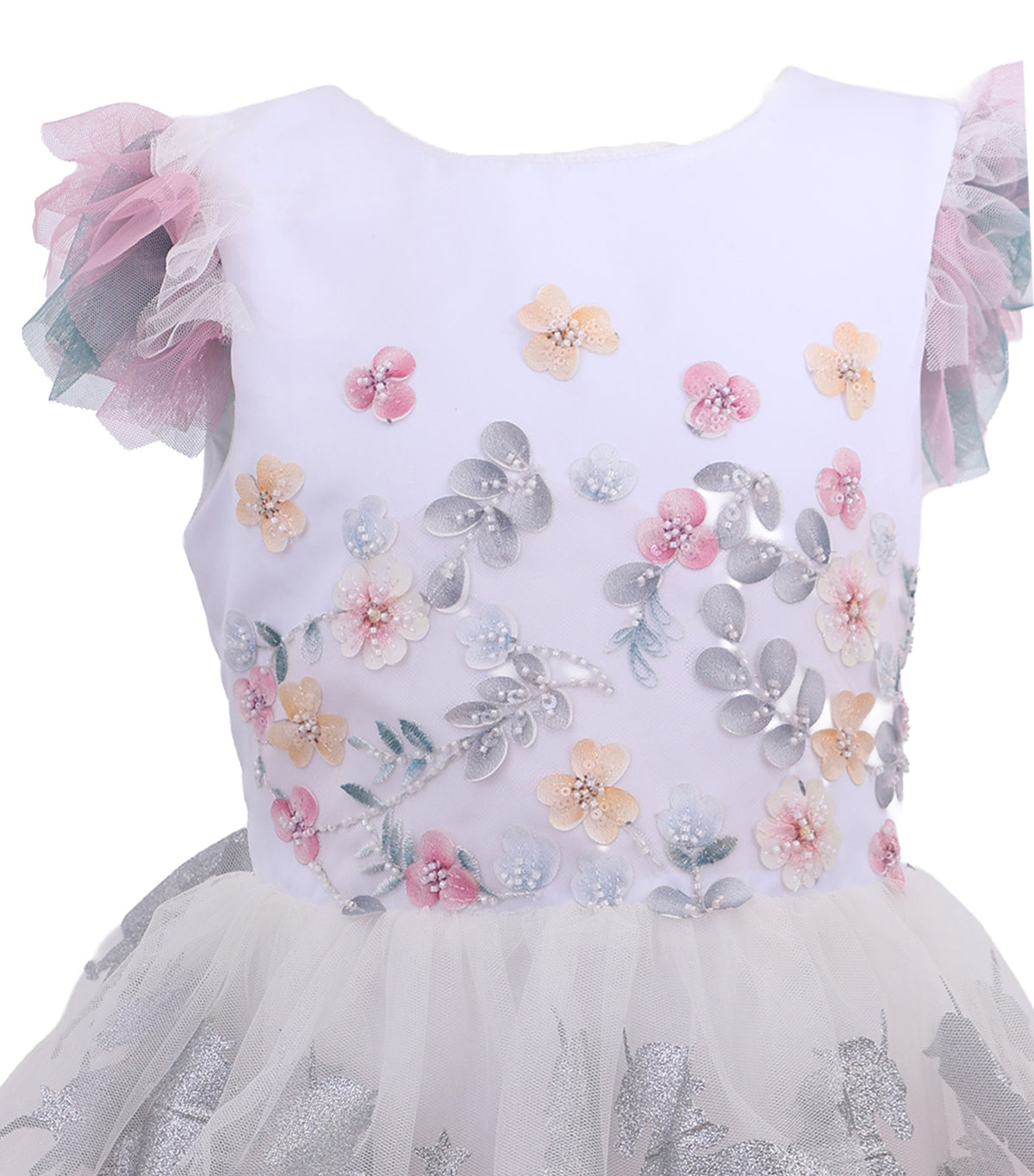 Unicorn Horsehair Gown with 3 Layers