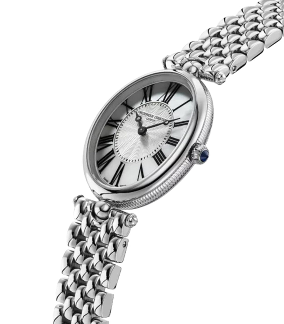 Art Deco Oval FC-200MPW2V6B Silver