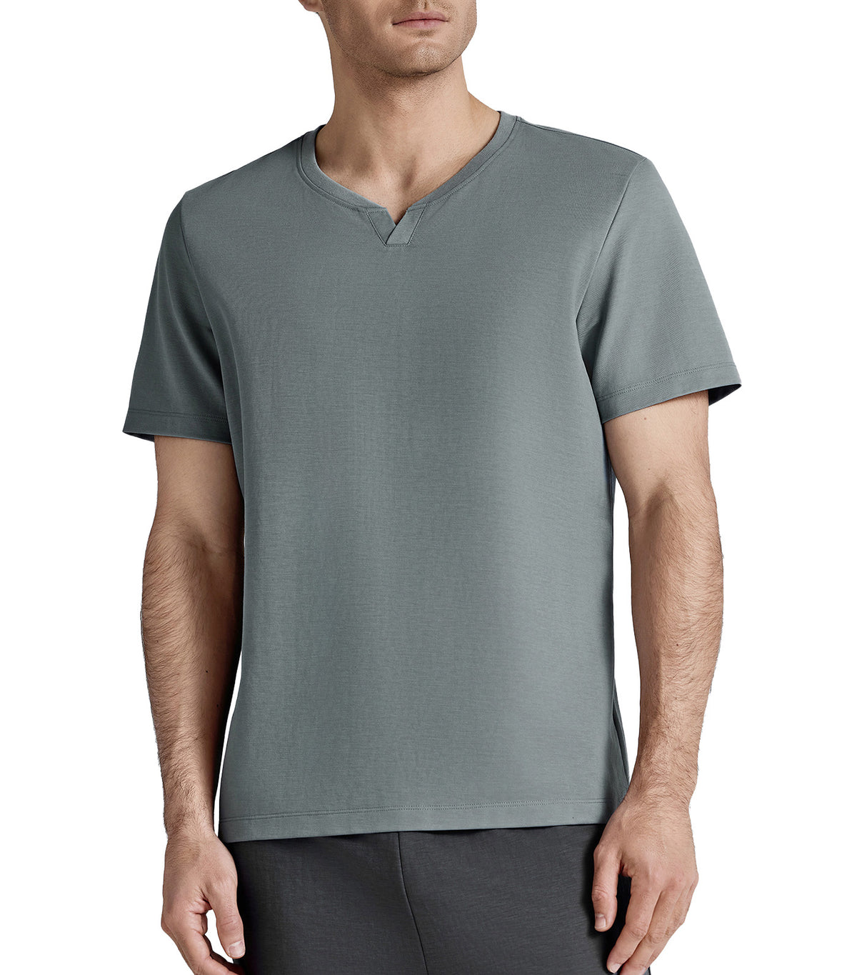 Men's Cooling Crew Neck Lounge Set Green
