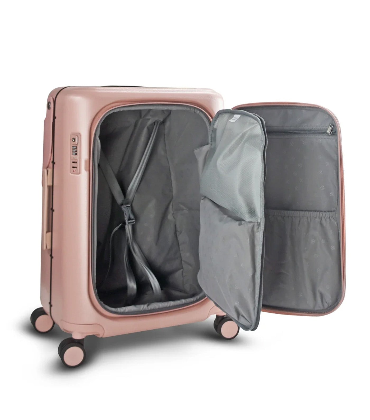 Carry-On Plus Luggage Dusty Pink