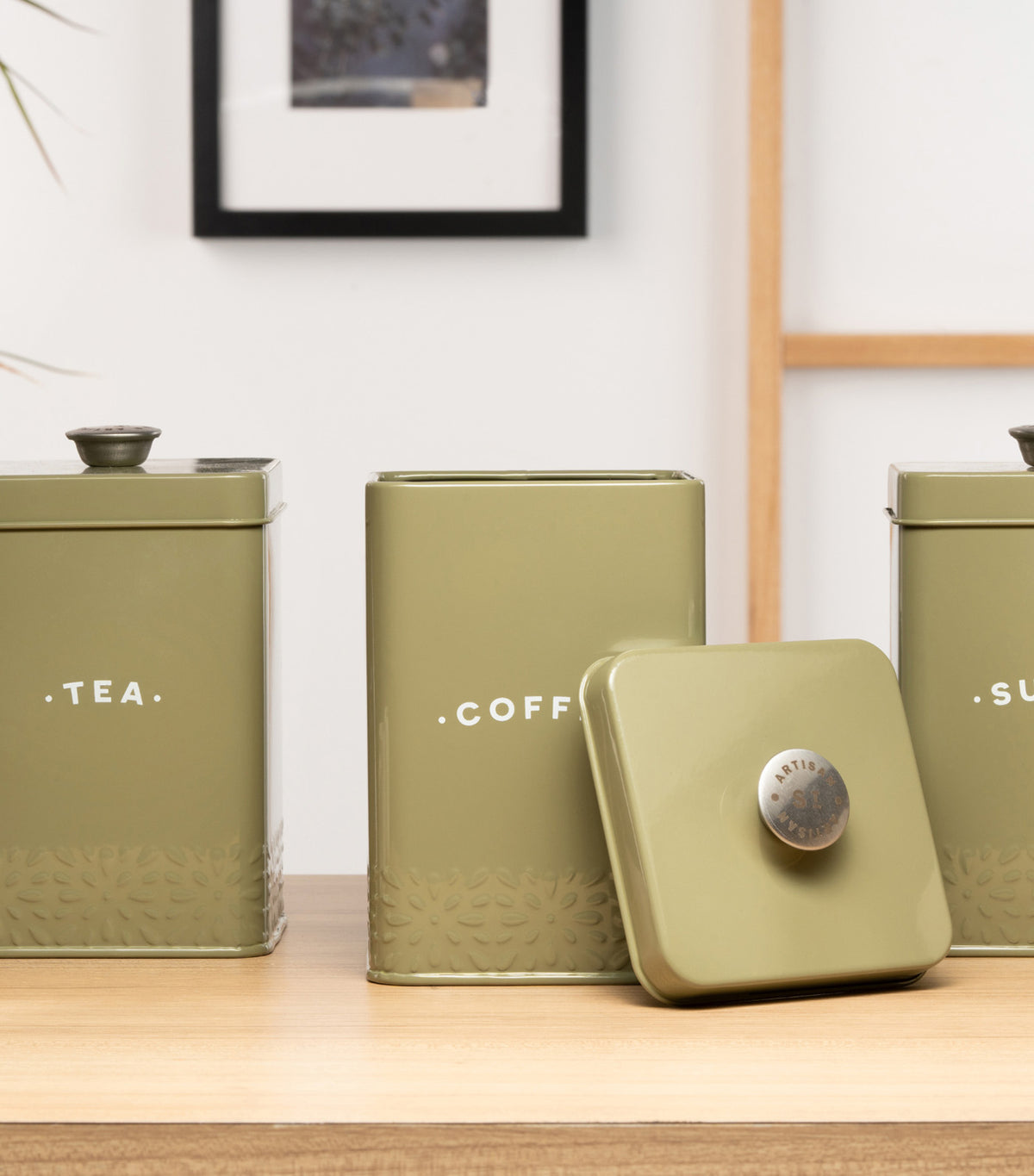 Tea Storage Canister Moss
