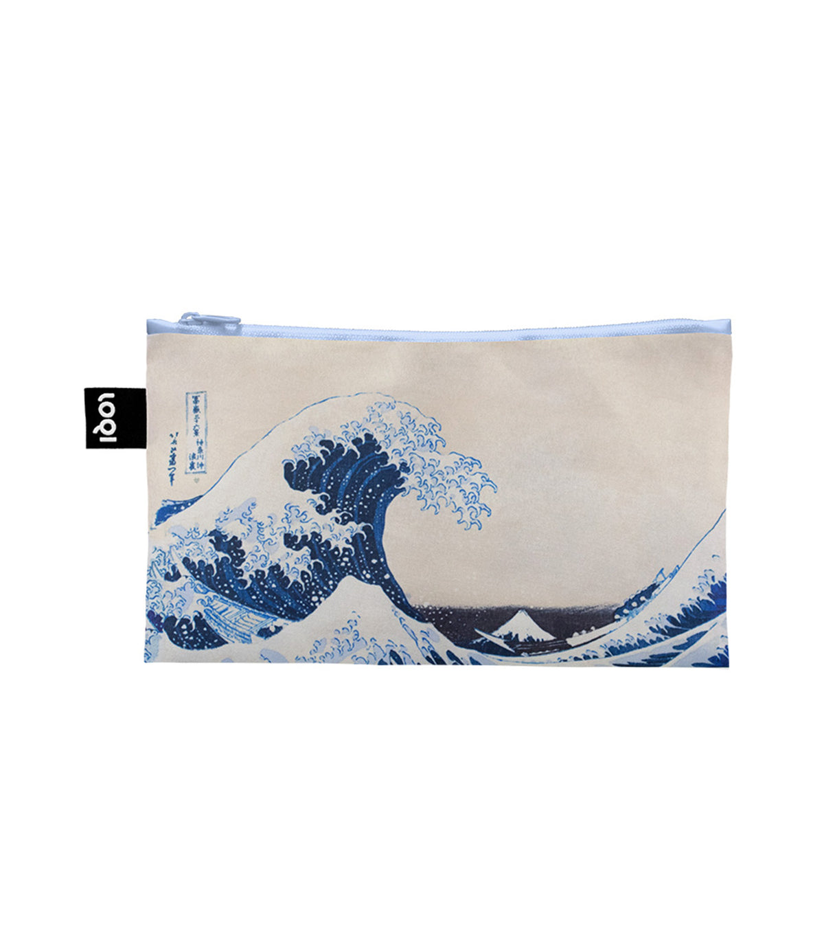 KATSUSHIKA HOKUSAI Recycled Zip Pockets