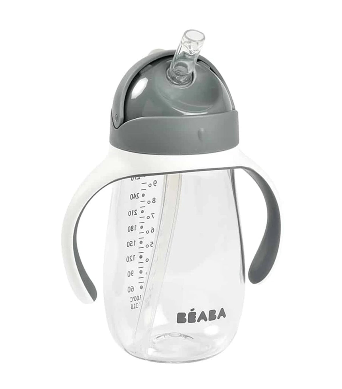 Tritan Straw Cup Charcoal Gray