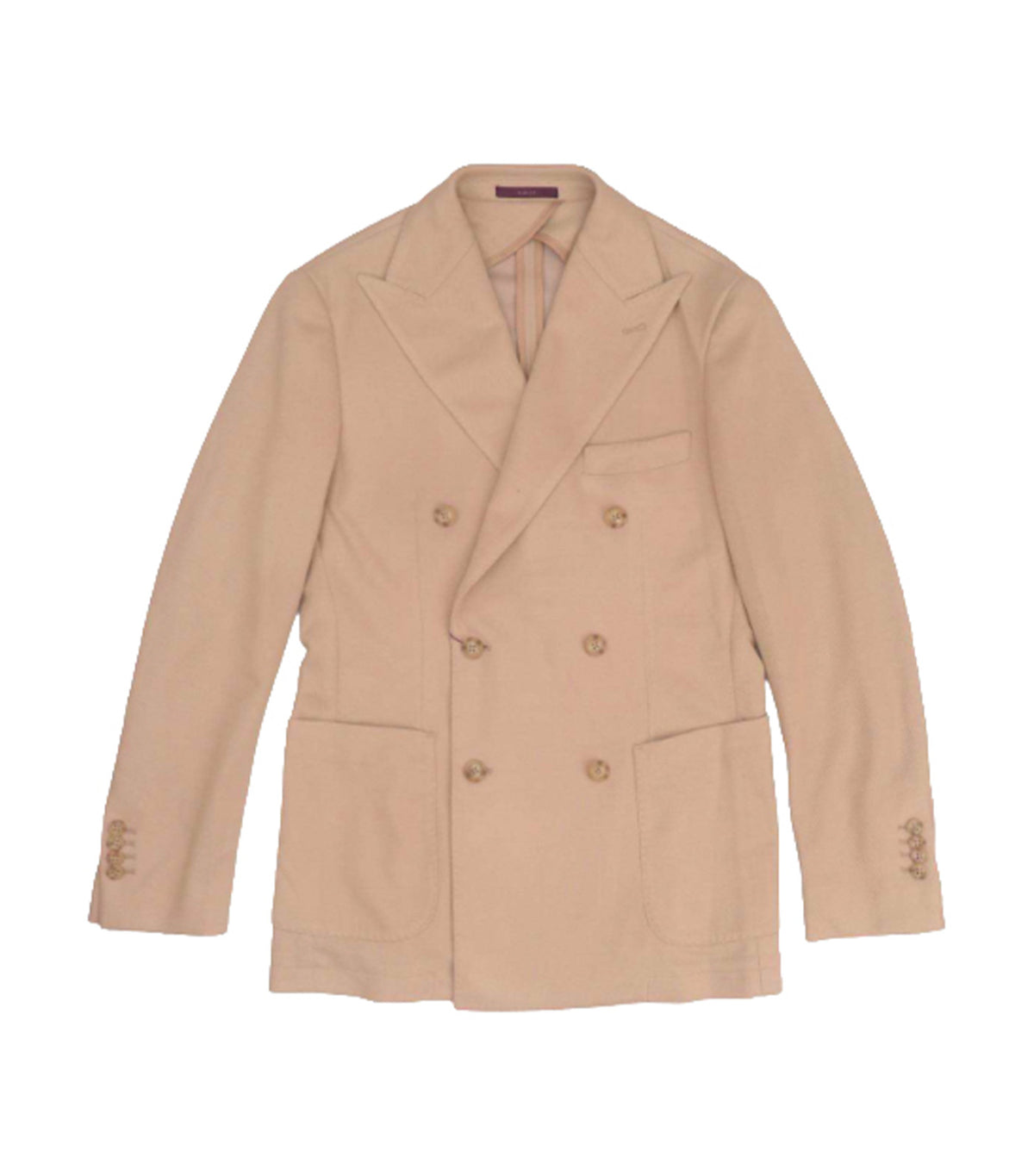 Tyers Double Breasted Blazer Sand