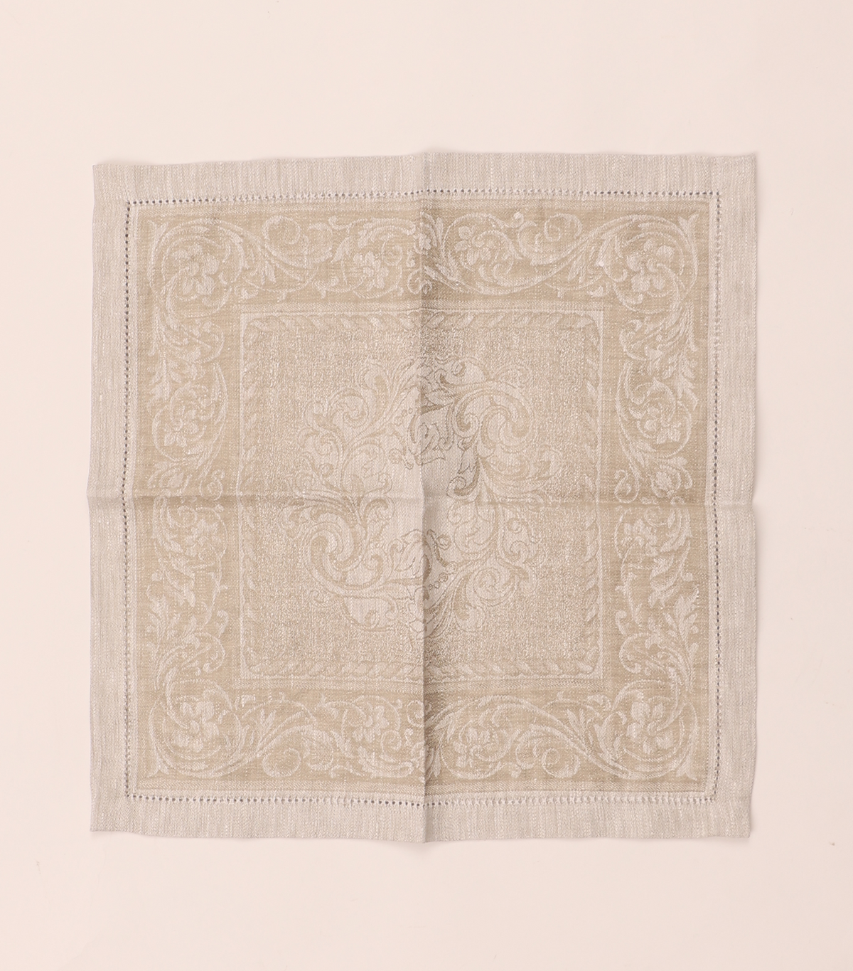 Cordas Napkin Set of 6 White/Beige
