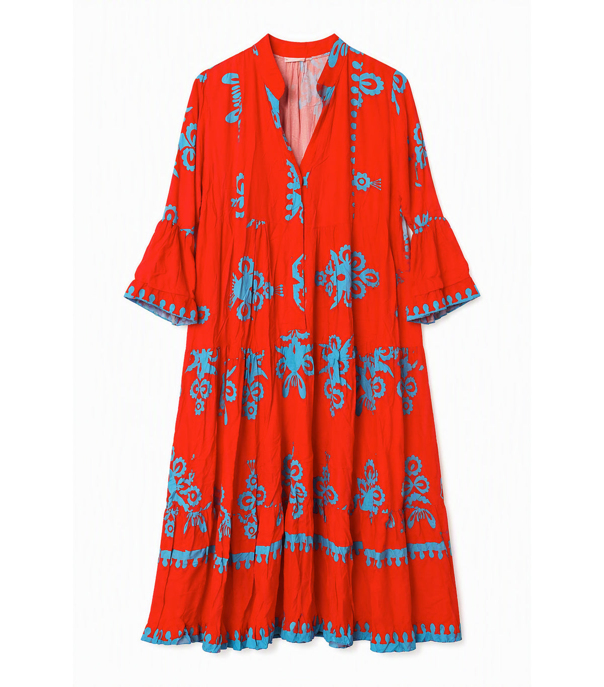 Printed Dress Red