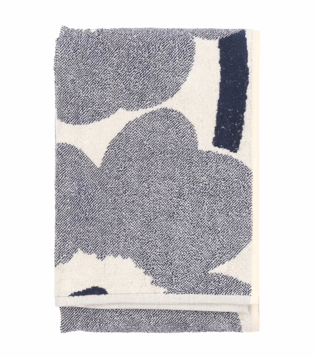 Unikko Bath Towel Off White/Blueberry