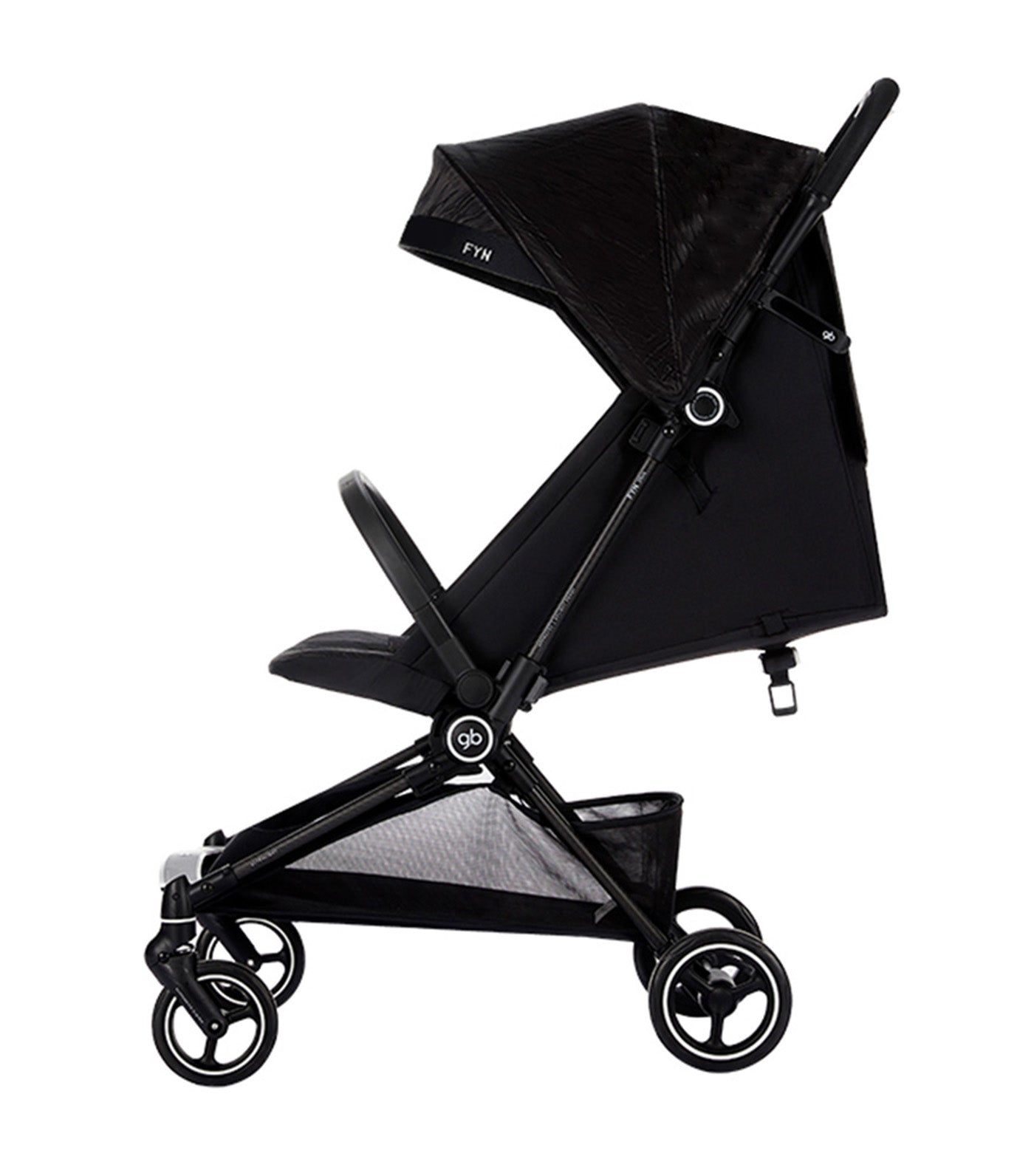 Fyn Plus Carbon Fiber Stroller Black