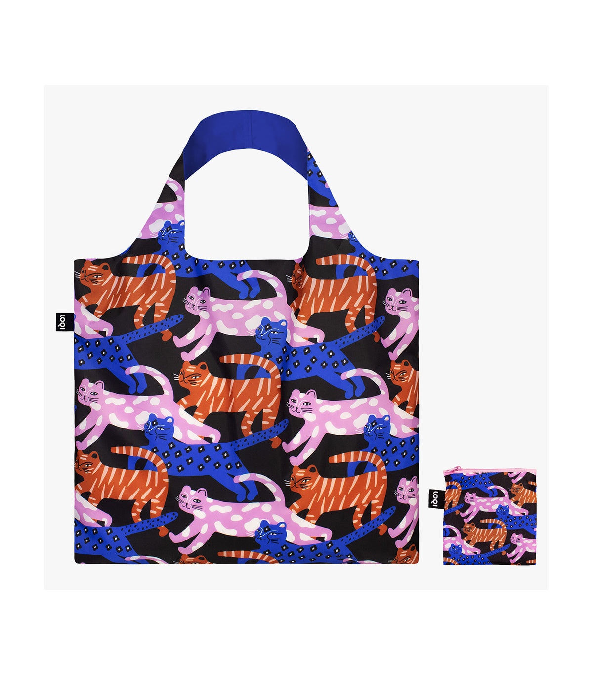 GLITTER POWER Cats Recycled Bag