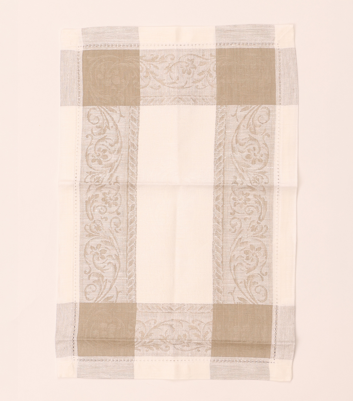 Cordas Placemat Set of 6 White/Beige