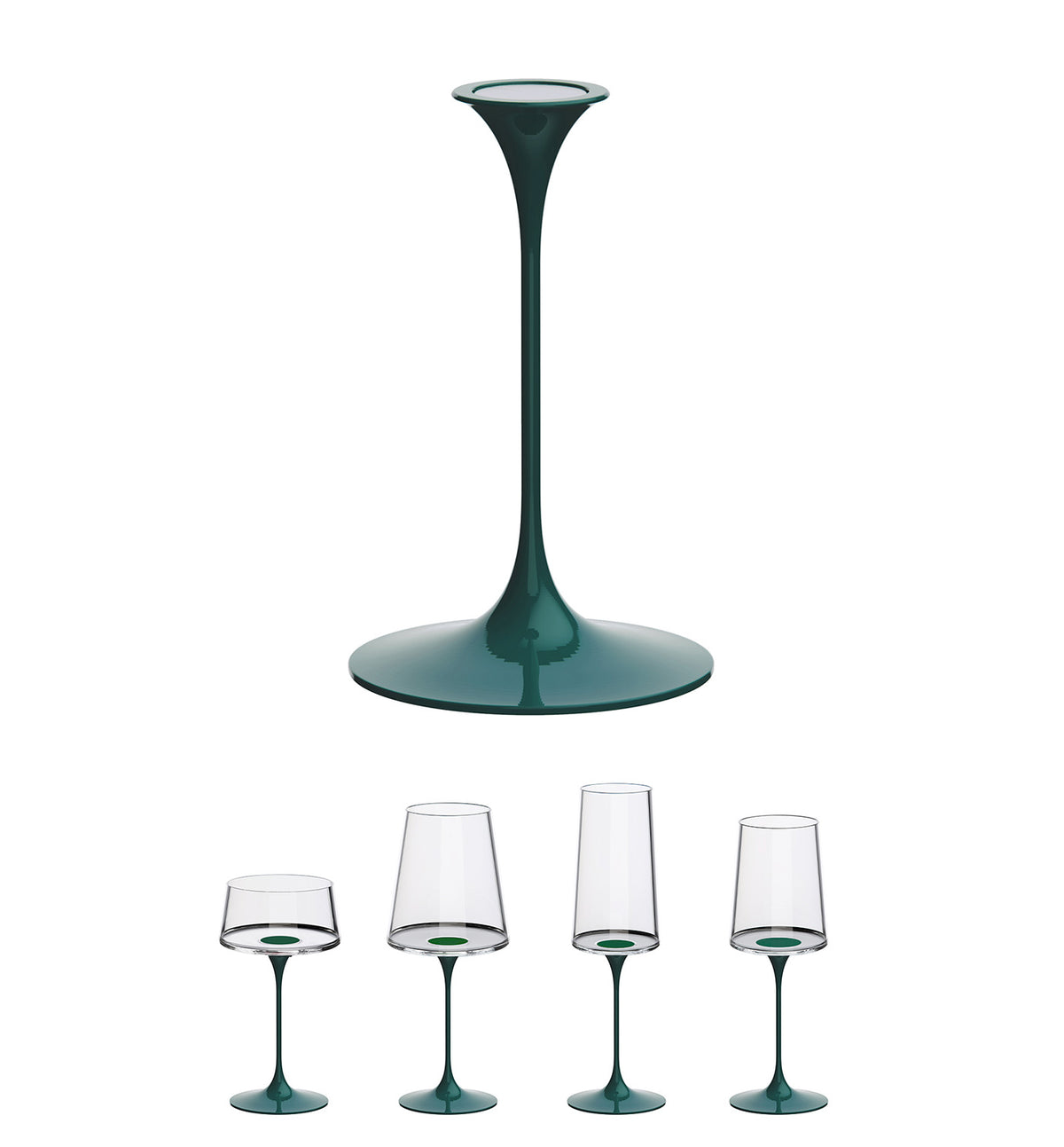 SplitGlass - Magnetic Stem Green