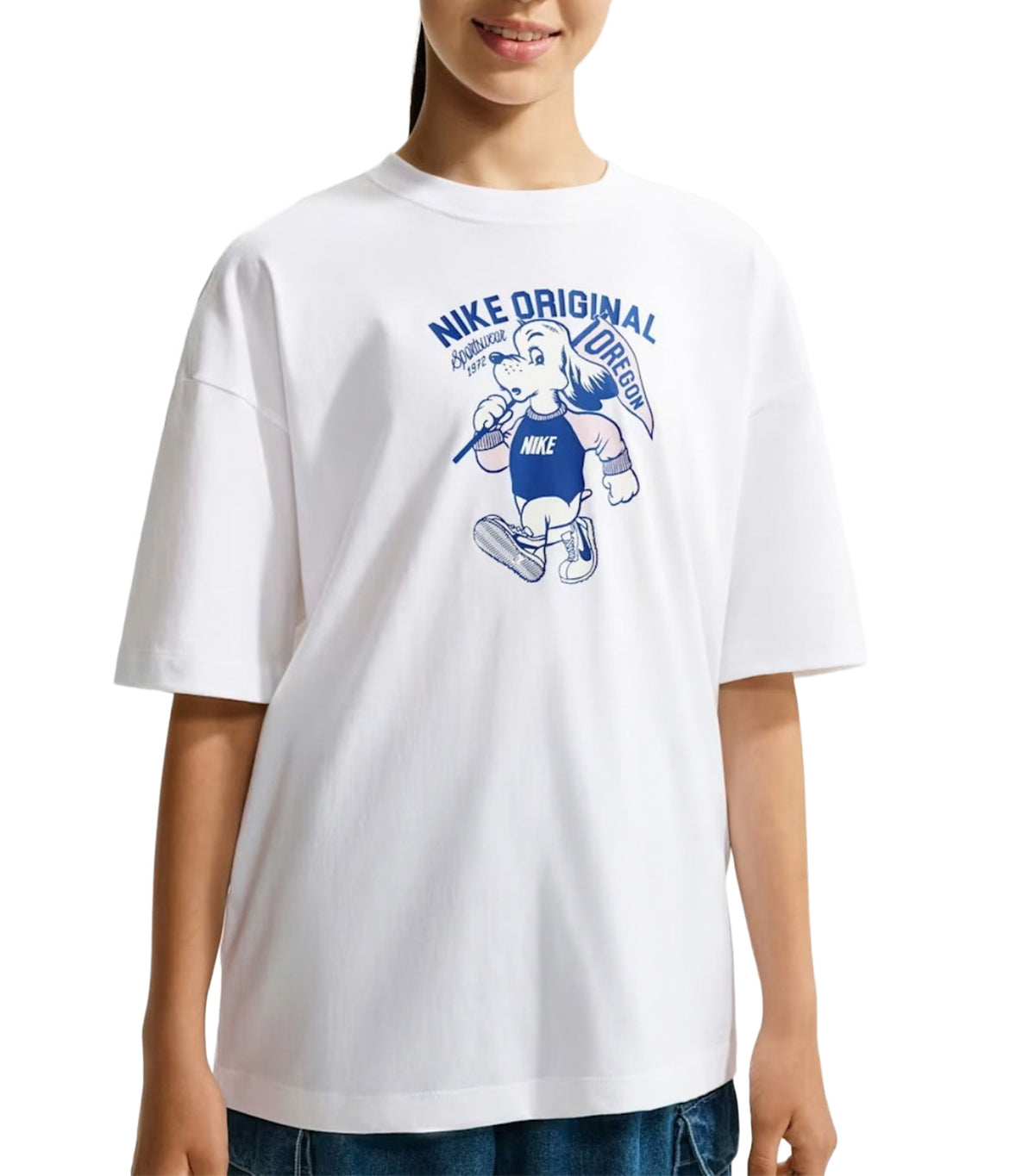 Sportswear Older Kids' Girls' T-Shirt White