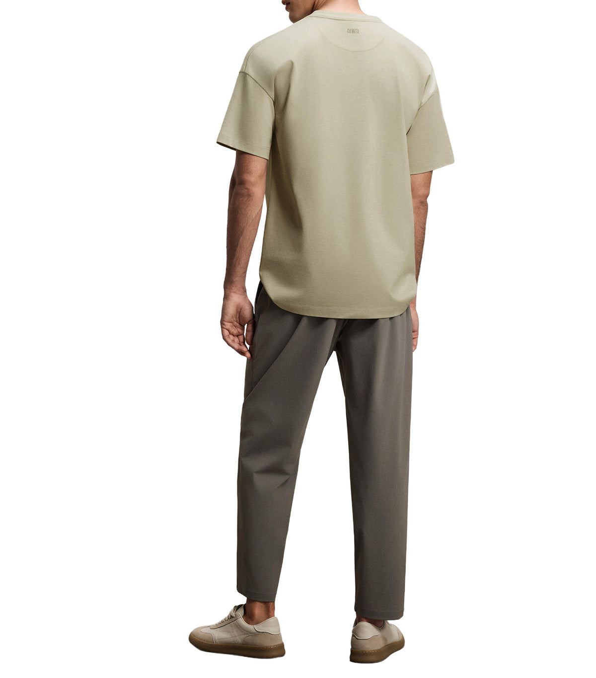 Men's Essential Smart Casual Trousers Light Green