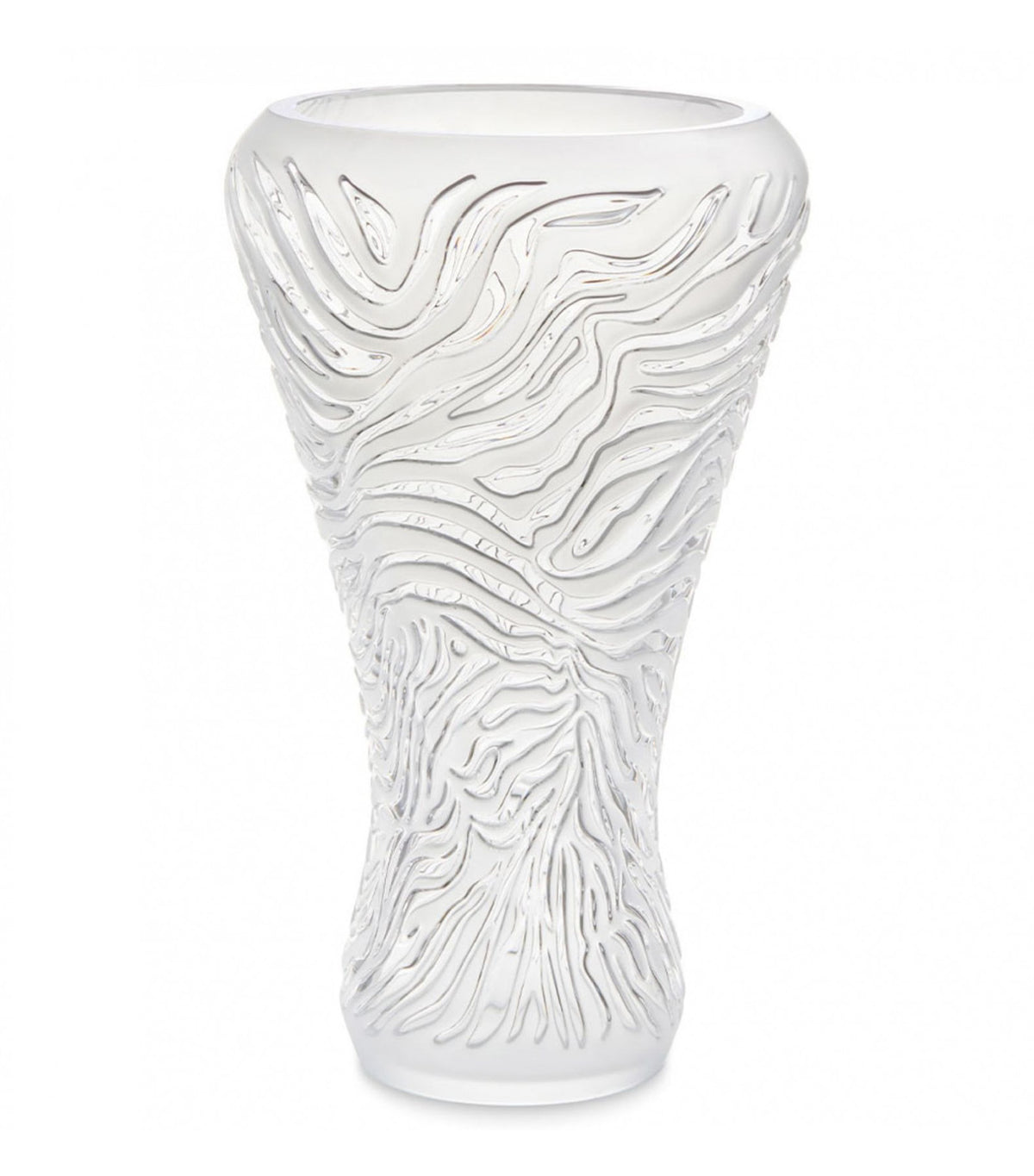 Zebre Vase Large Clear