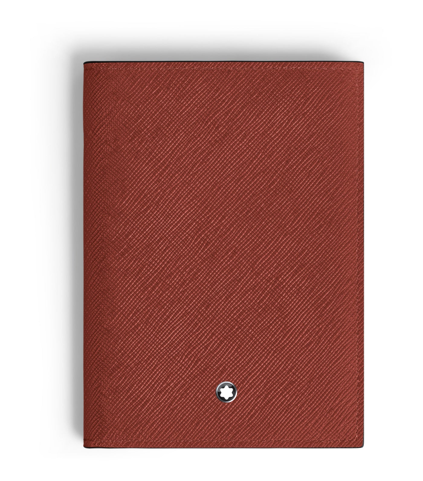 Passport Holder in Sartorial Leather Red