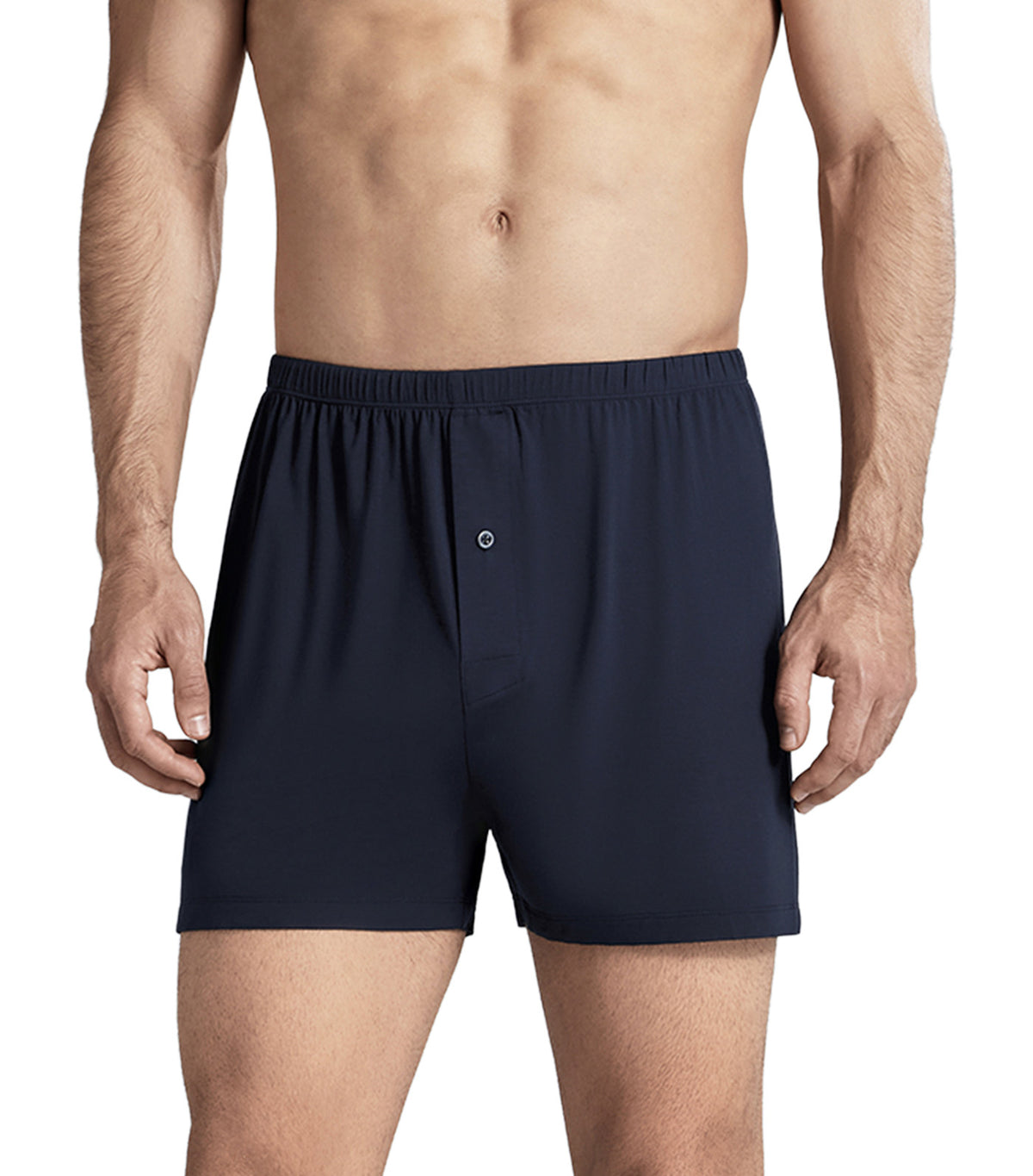 Men's Modal Self-Fabric Waistband Boxer Royal Blue