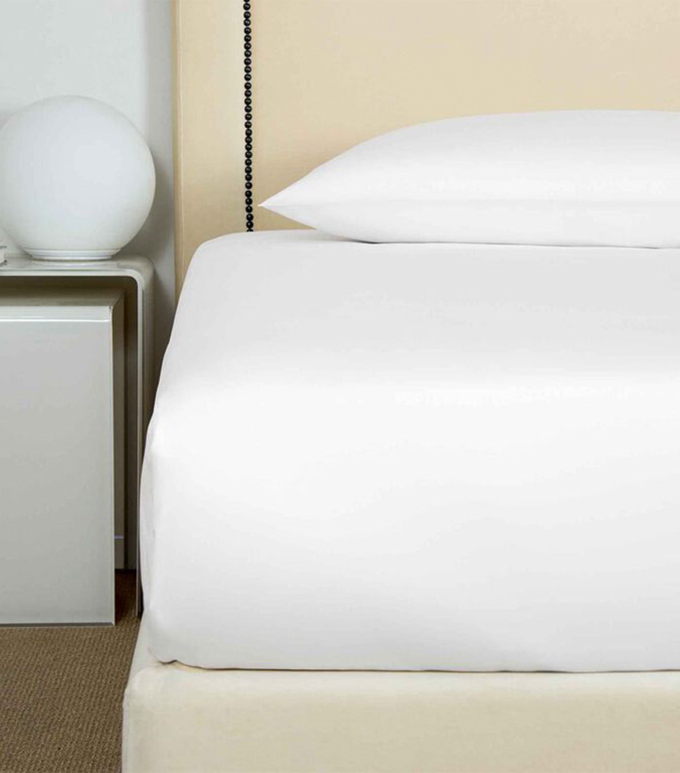 Grace Flat Bottom Sheet Milk