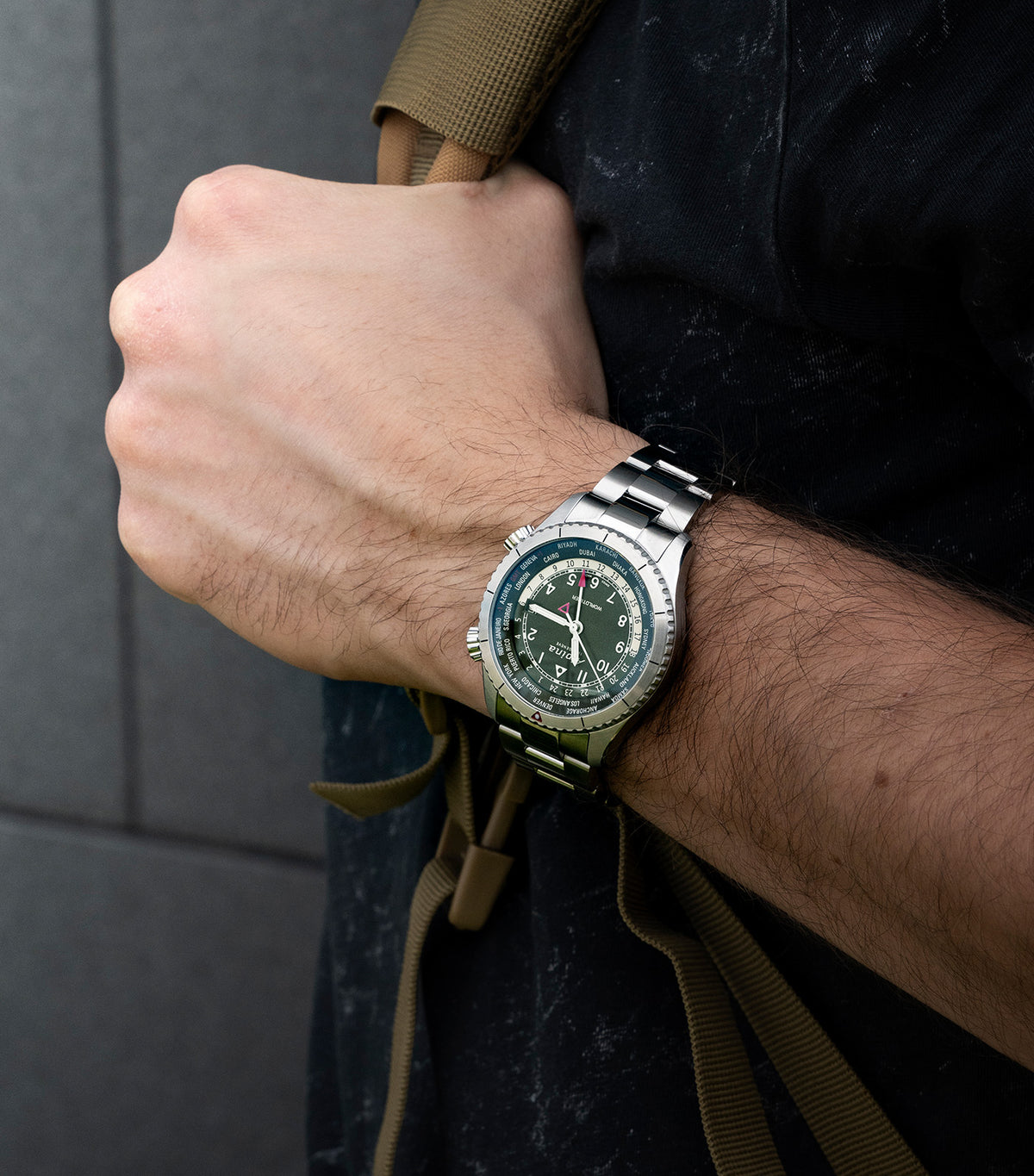Worldtimer AL-255GR4S26B Silver