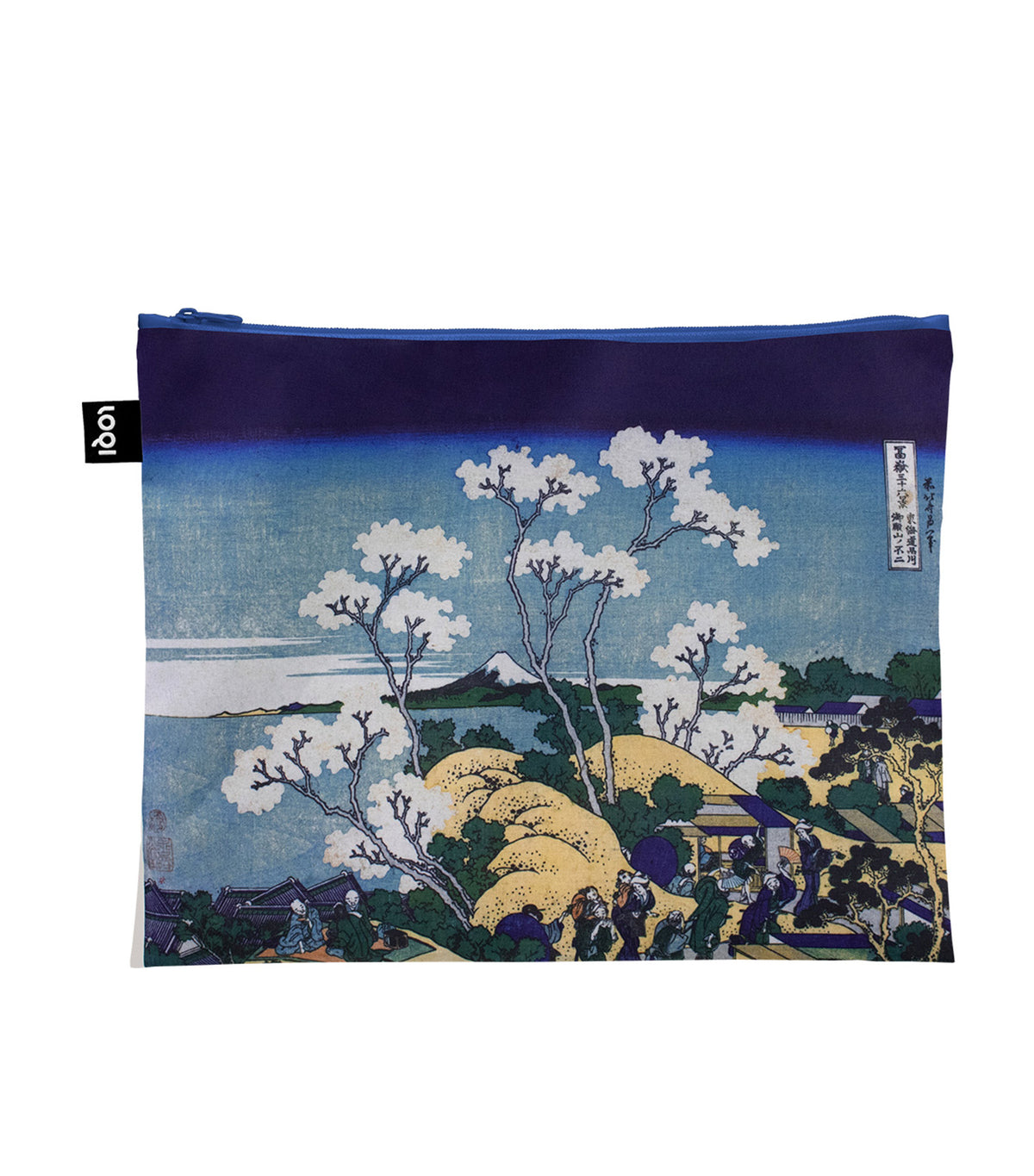 KATSUSHIKA HOKUSAI Recycled Zip Pockets