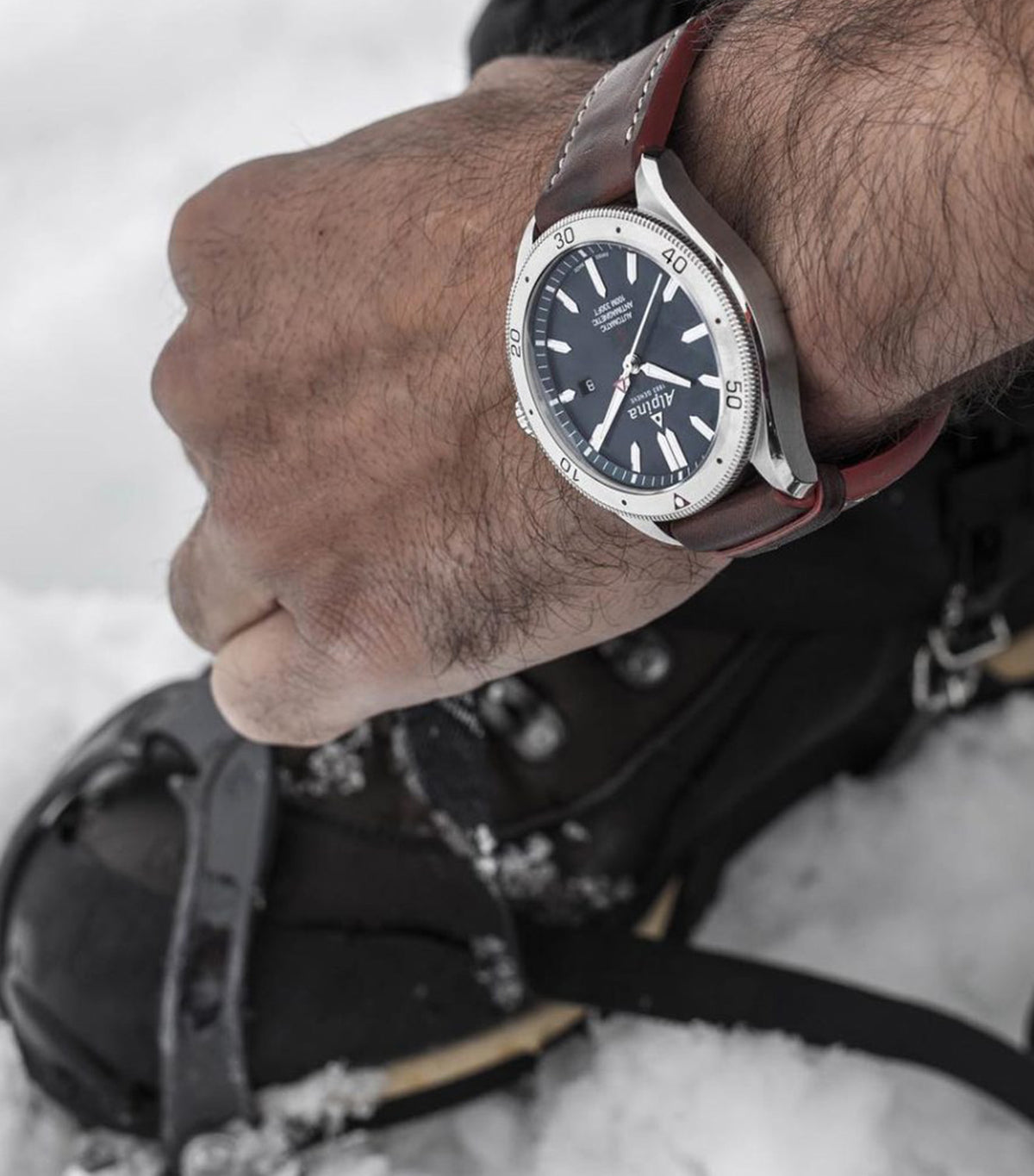 Alpiner 4 AL-525NS5AQ6 Silver/Brown