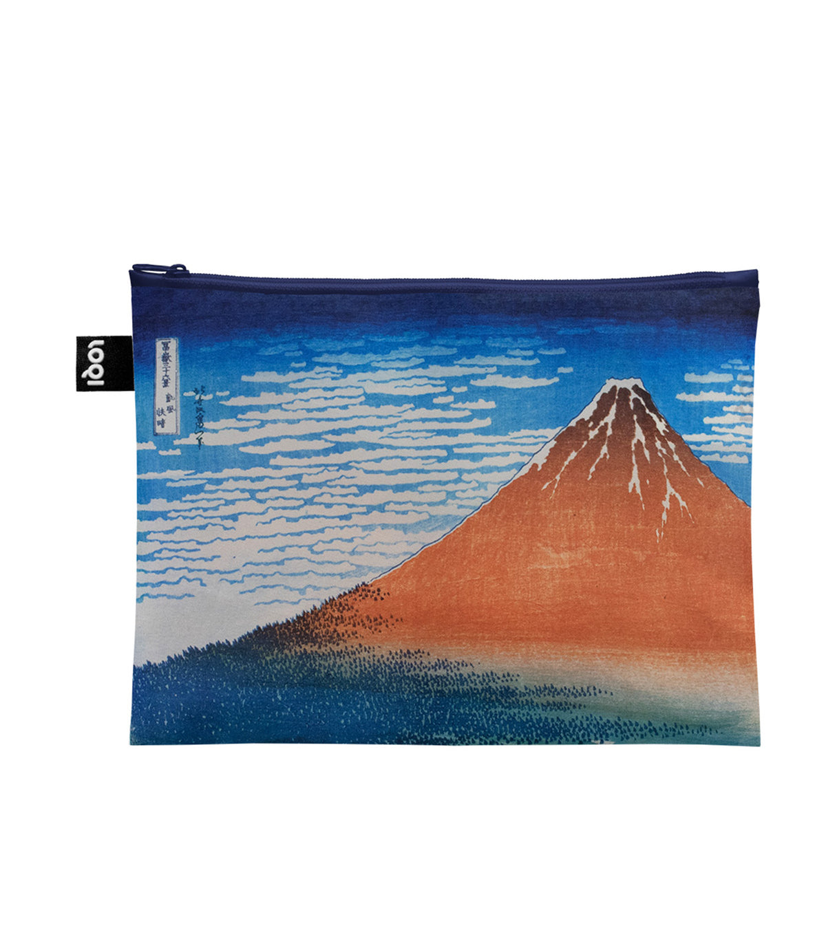 KATSUSHIKA HOKUSAI Recycled Zip Pockets