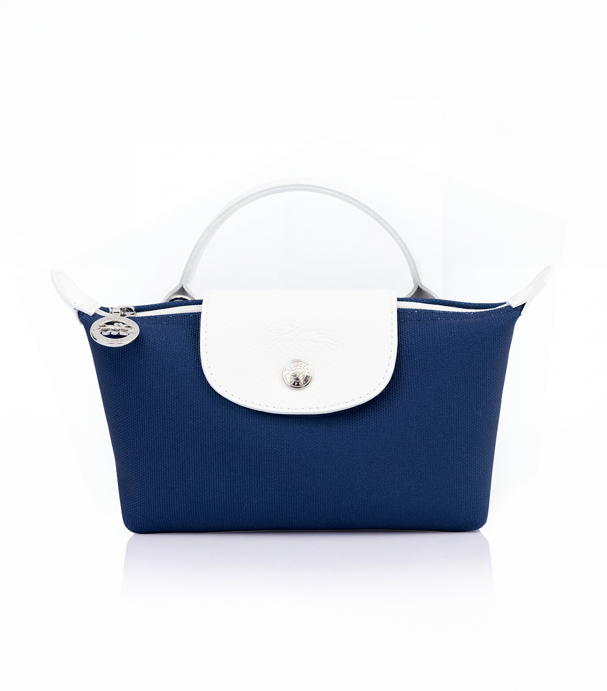 Longchamp x Rustan's 75th Anniversary Le Pliage® XS Pouch Navy
