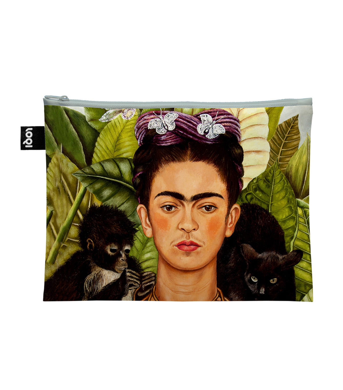 FRIDA KAHLO Recycled Zip Pockets