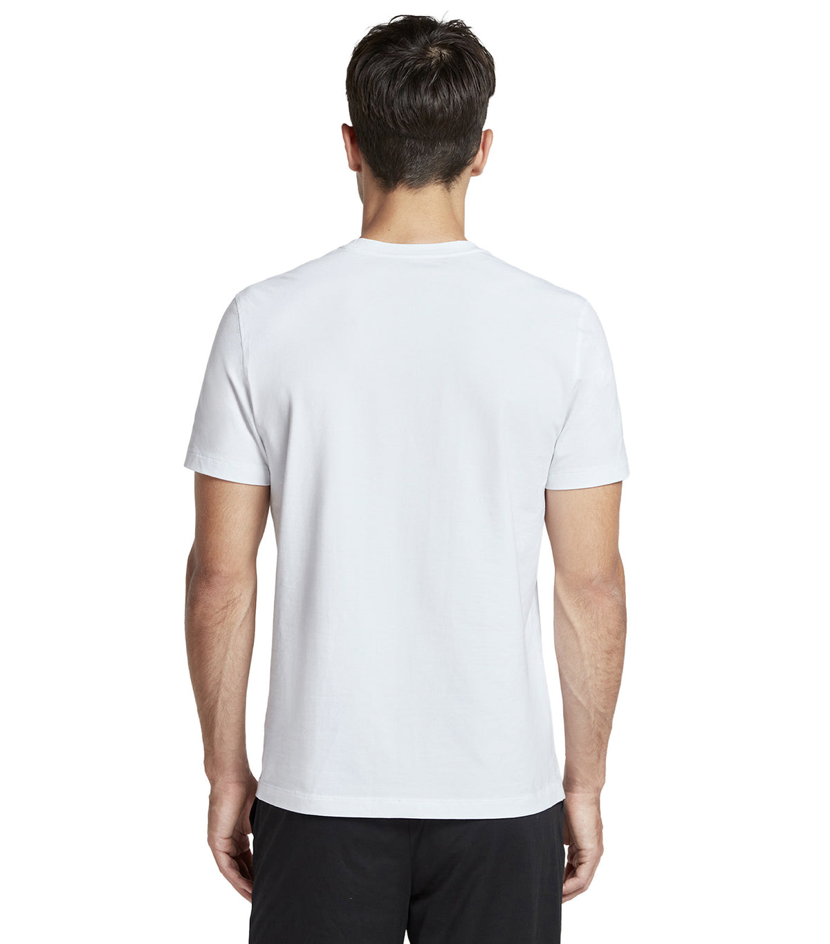Cotton Crew Neck Shirt White