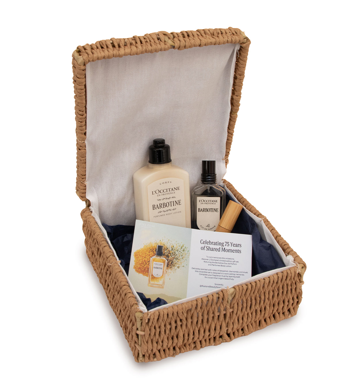 L'Occitane x Rustan's 75th Anniversary Barbotine Gift Set