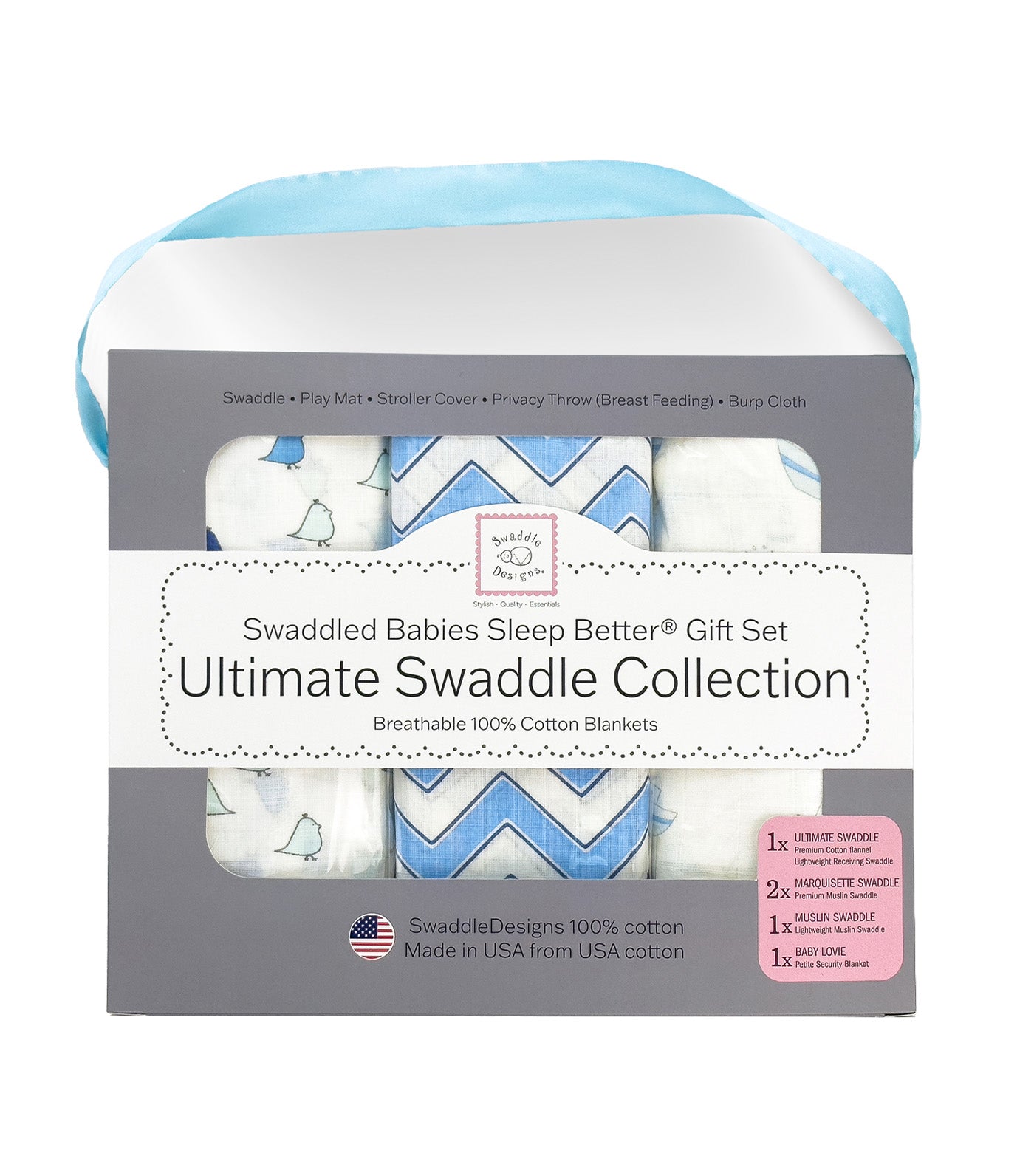 Babies Sleep Better® Ultimate Swaddle Collection Gift Set BL002