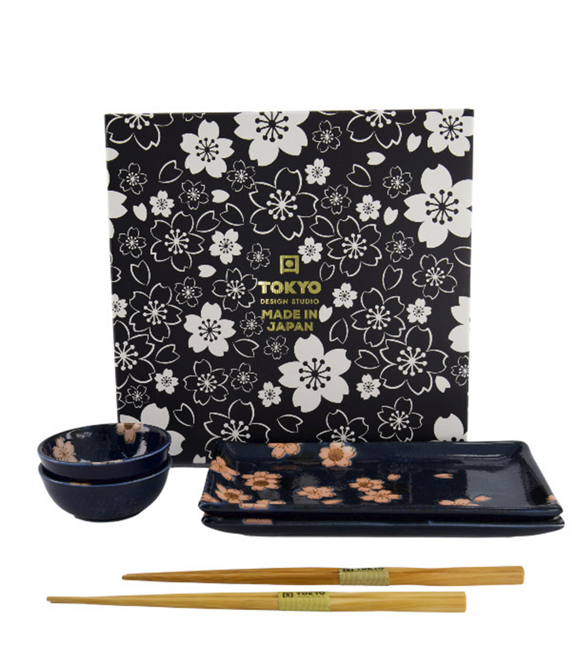 Sakura Sushi Gift Set White (6 Pieces)