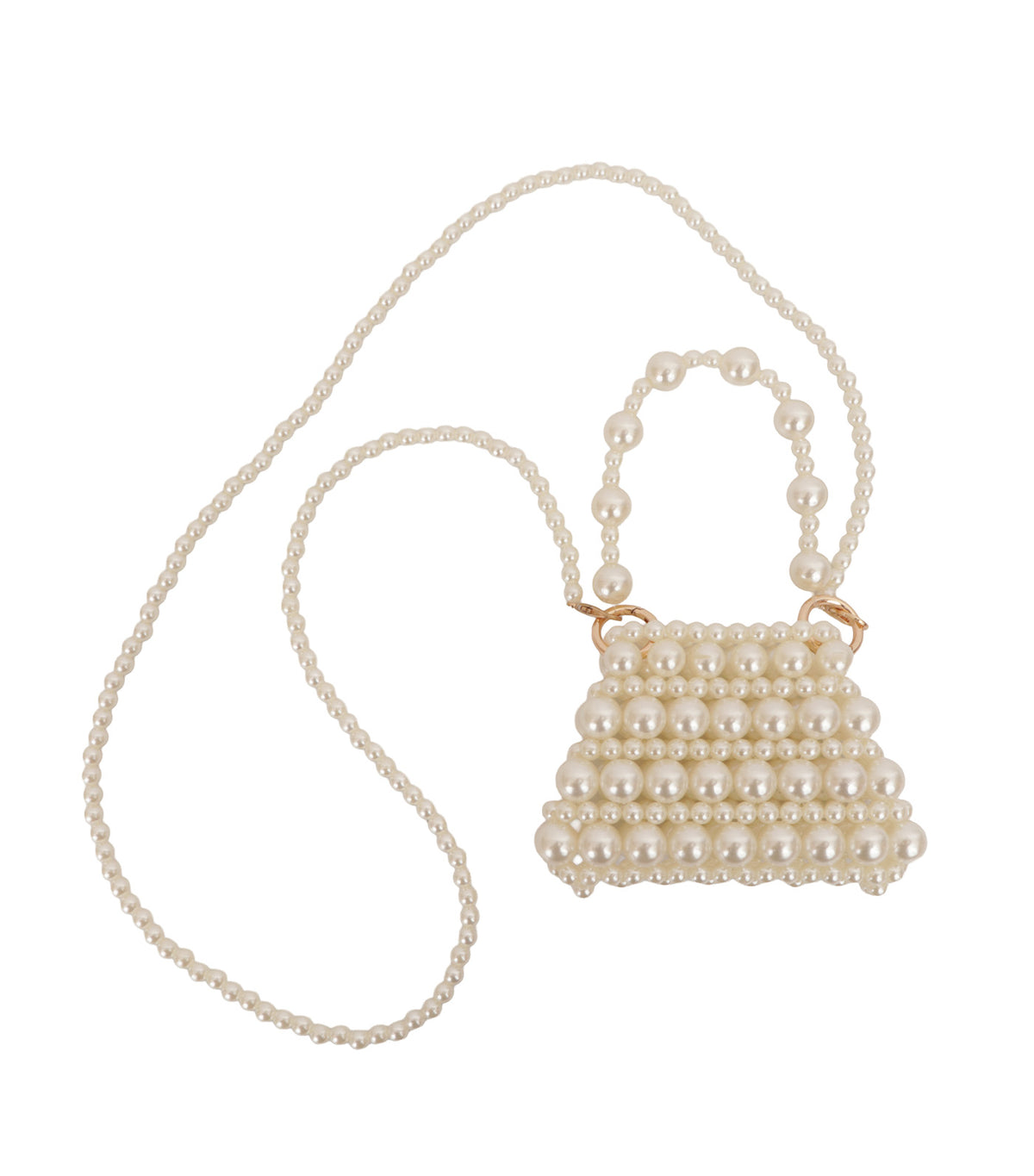 9in Christmas Pearl Shoulder Bag Pearl