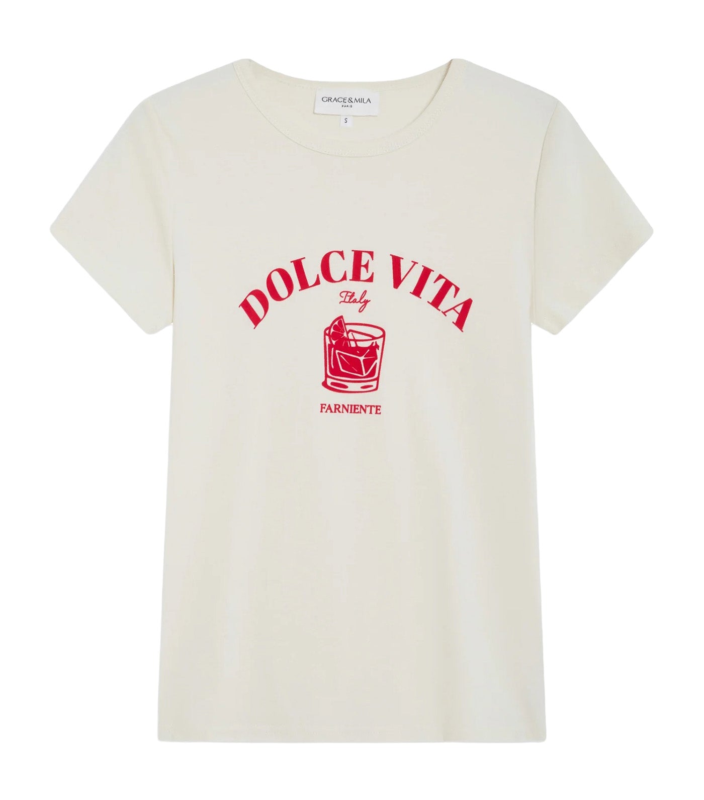 Wrenley Fitted Slogan T-Shirt Fuchsia