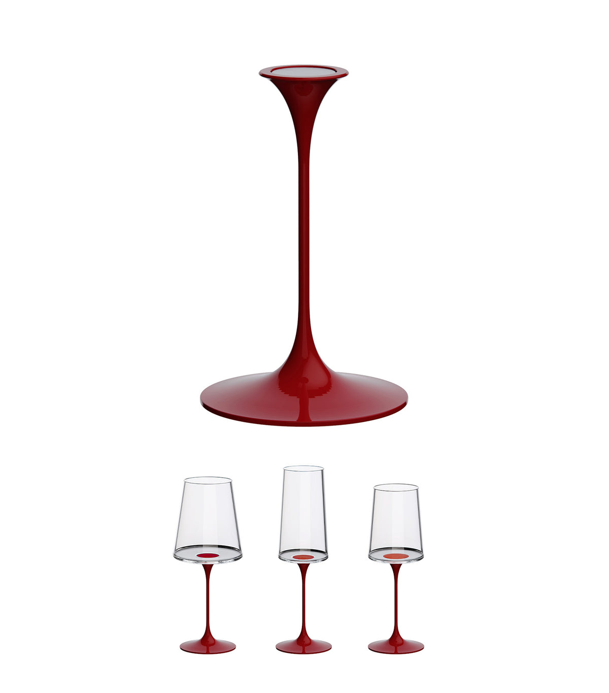 SplitGlass - Magnetic Stem Red