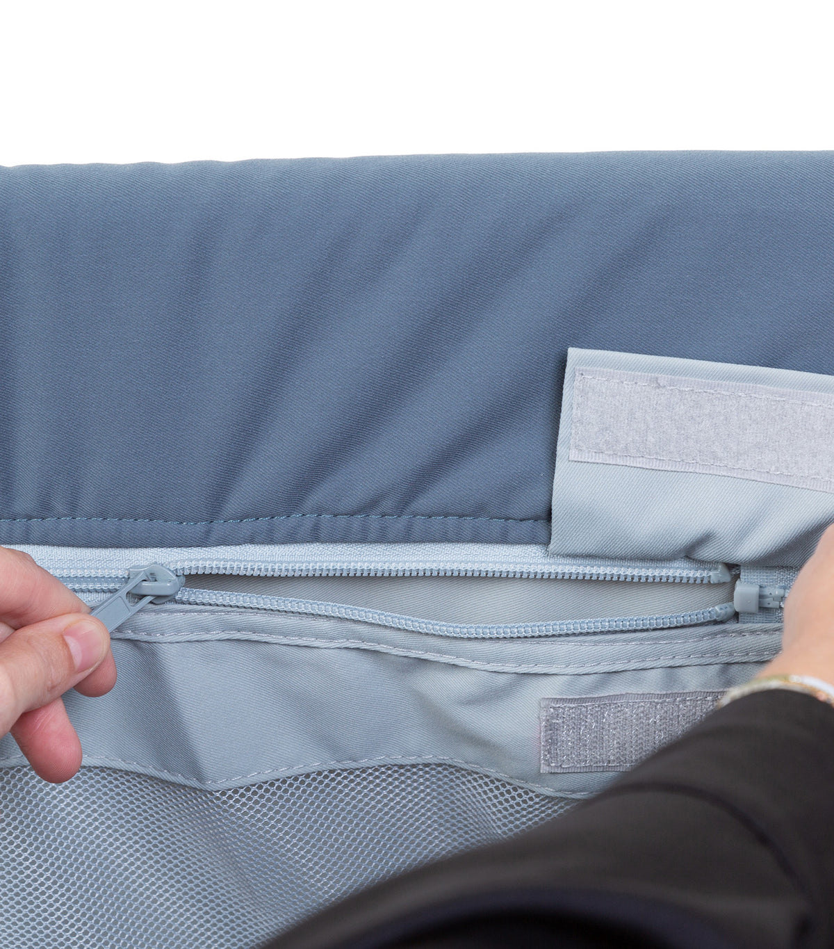 3-in-1 Travel Cot Mineral Gray