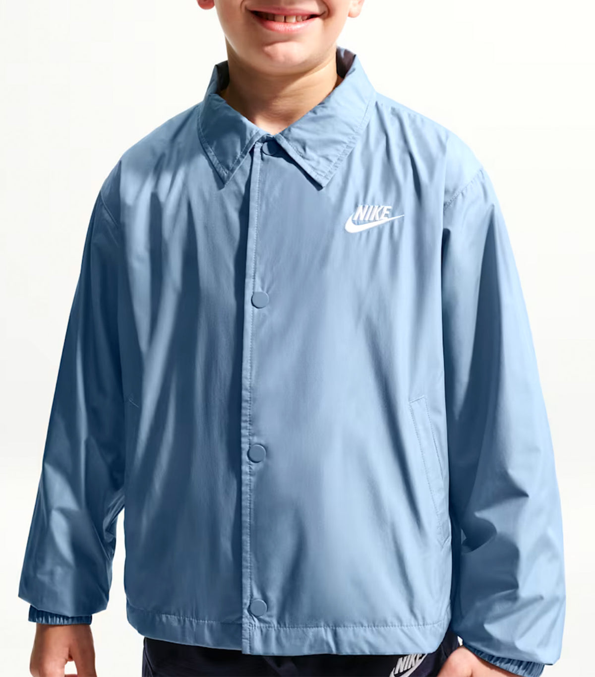 Sportswear Club Older Kids' Repel Coaches' Jacket Work Blue/White