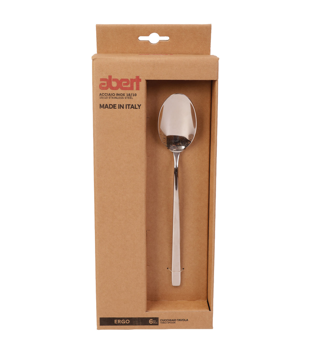 Ergo 18/10 Tablespoon, Set of 6, Avana Box