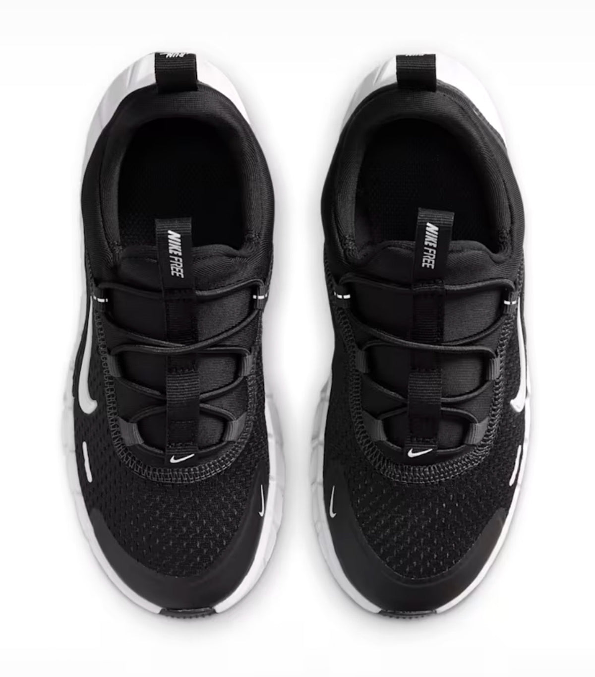 Free Ride Younger Kids' Running Shoes Black/White/Anthracite