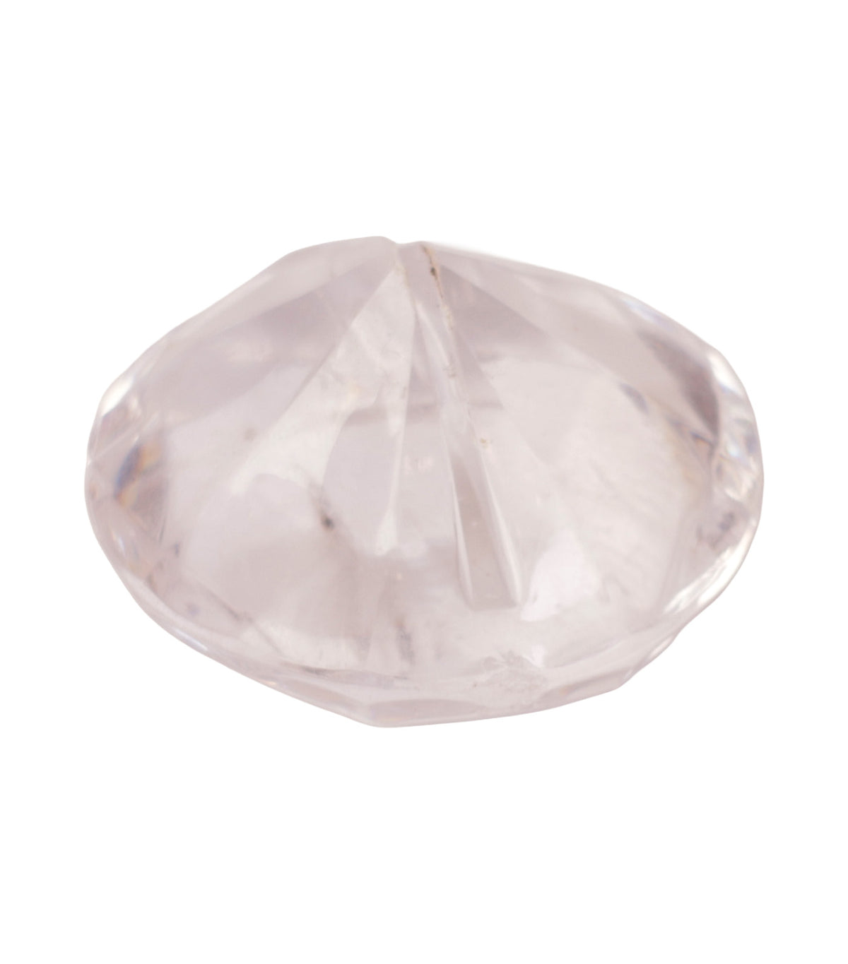 Diamond Shape Set of 4 Place Card Holder Clear