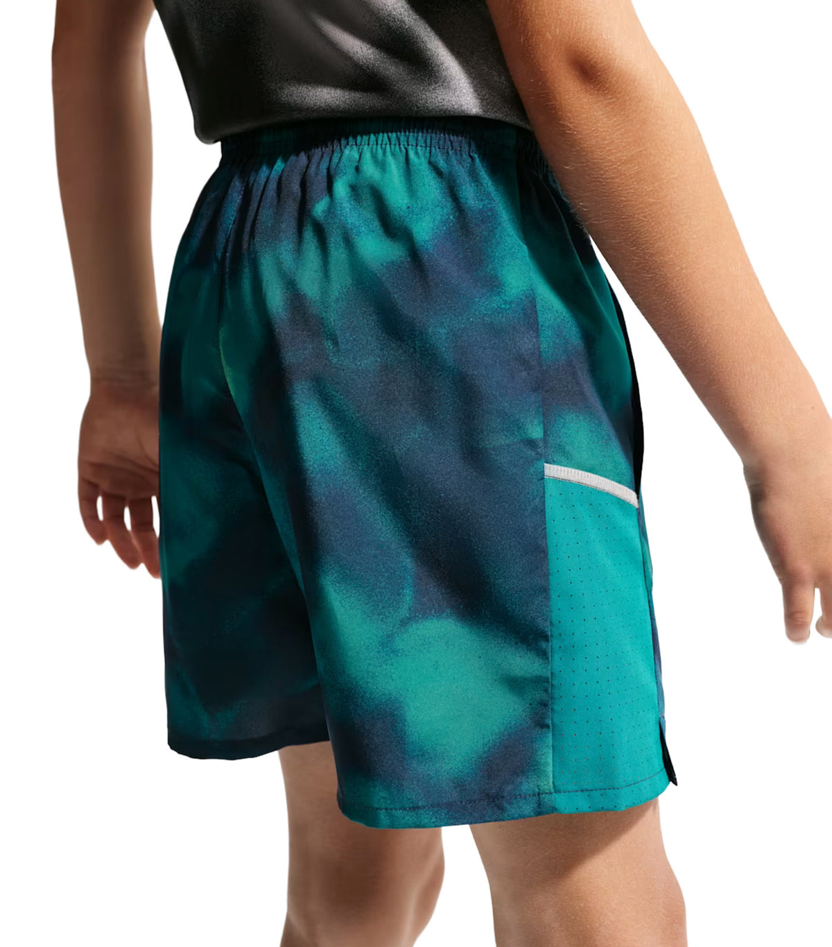 Miler Older Kids' Dri-FIT Shorts Bright Spruce/Bright Spruce