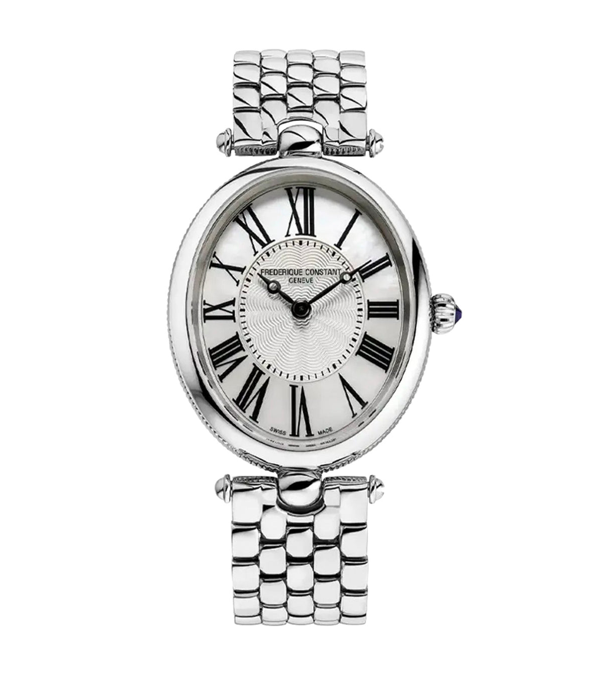 Art Deco Oval FC-200MPW2V6B Silver