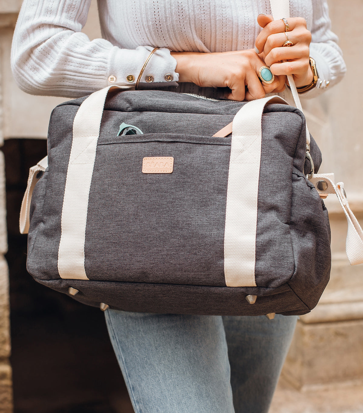 Paris Bag Dark Heather Gray