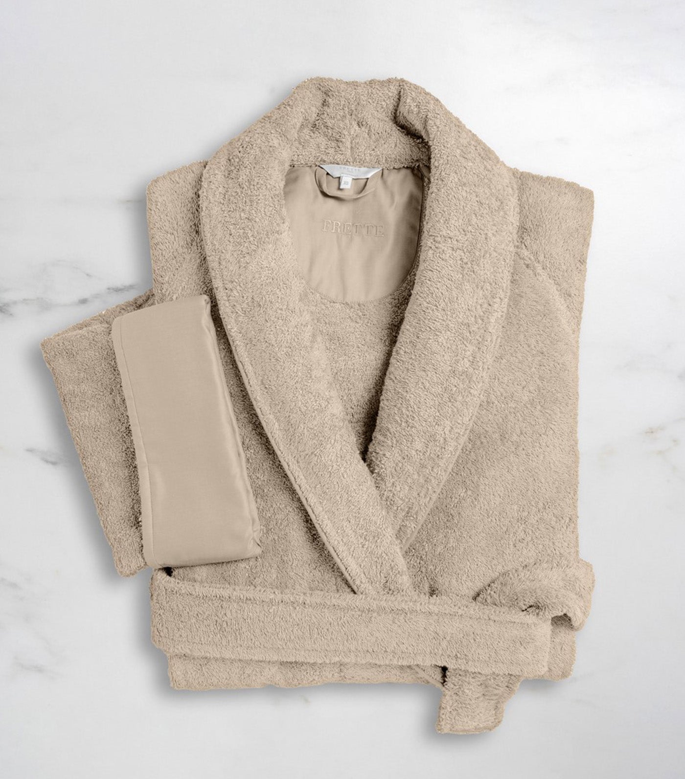 Unito Shawl Collar Bathrobe Savage Beige