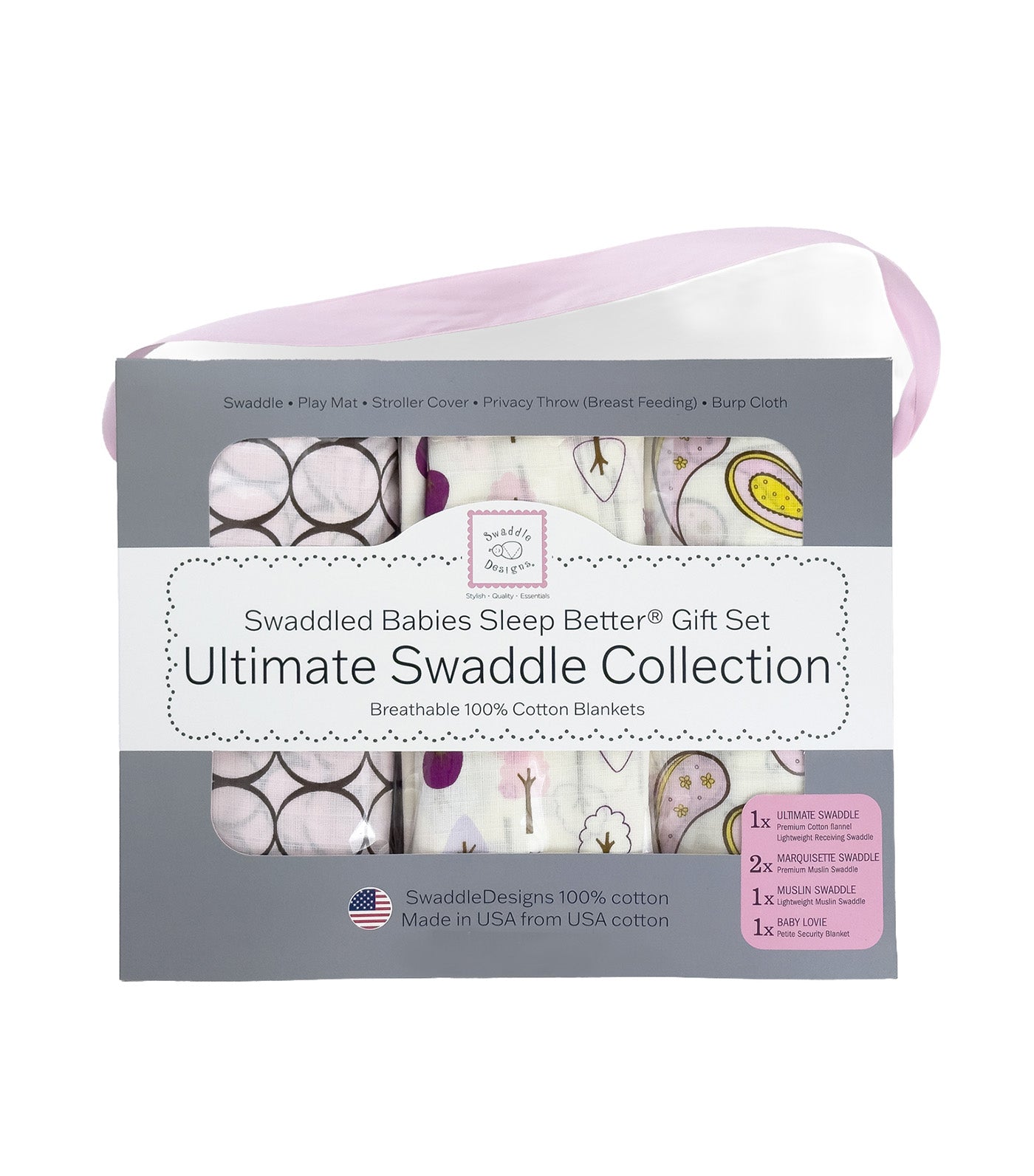 Babies Sleep Better® Ultimate Swaddle Collection Gift Set PK008