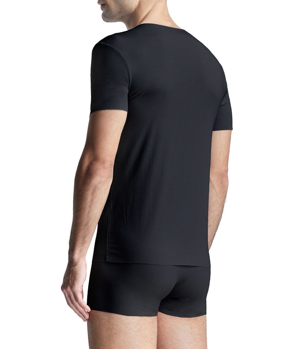 Men's Icon "The One Collection" Modal Soft V-Neck T-Shirt Black