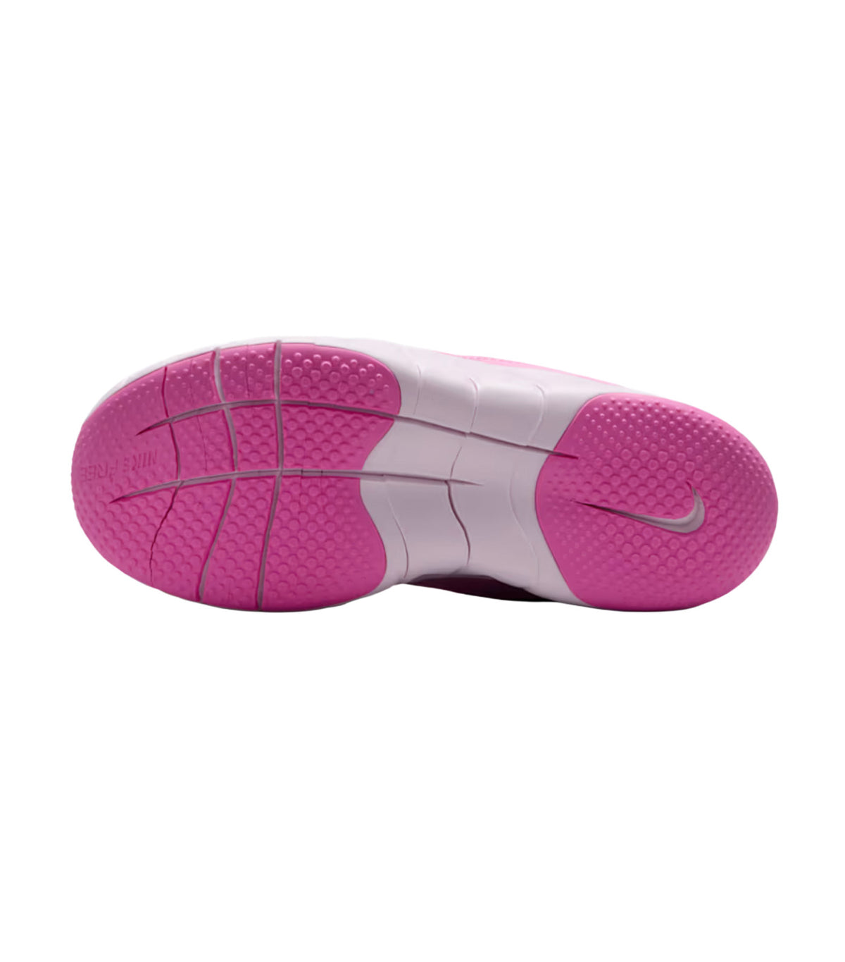 Free Ride Younger Kids' Running Shoes Pink Rise/Playful Pink/Bleached Lilac/White