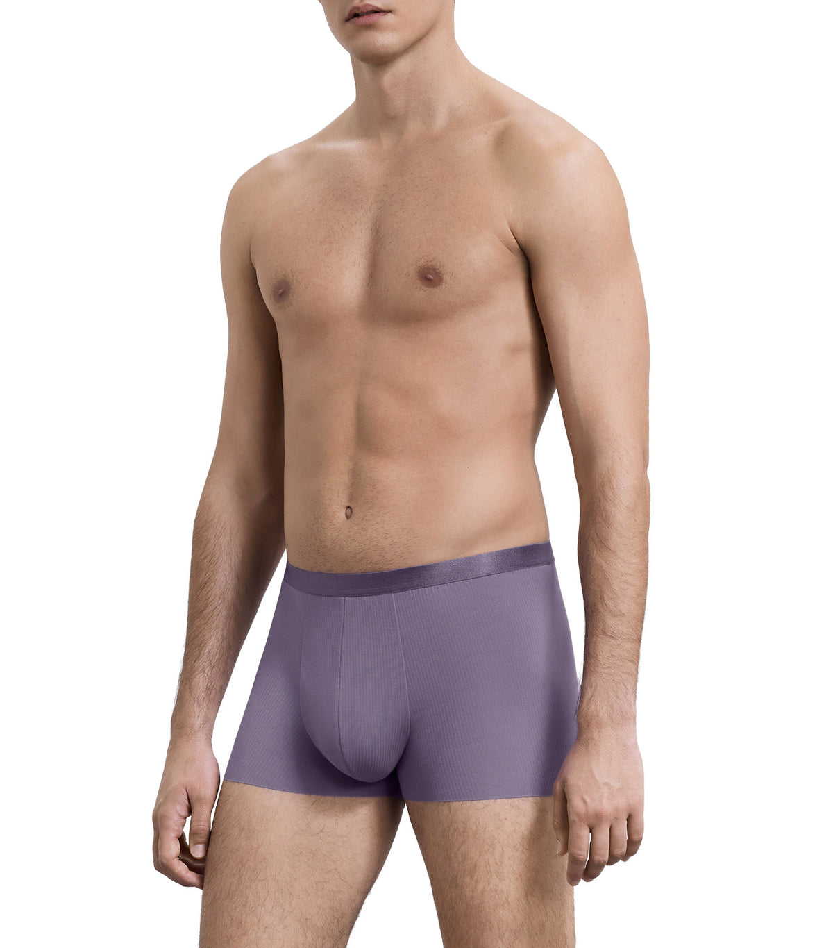Men's Icon Modal Elastic-Waistband Trunk Purple