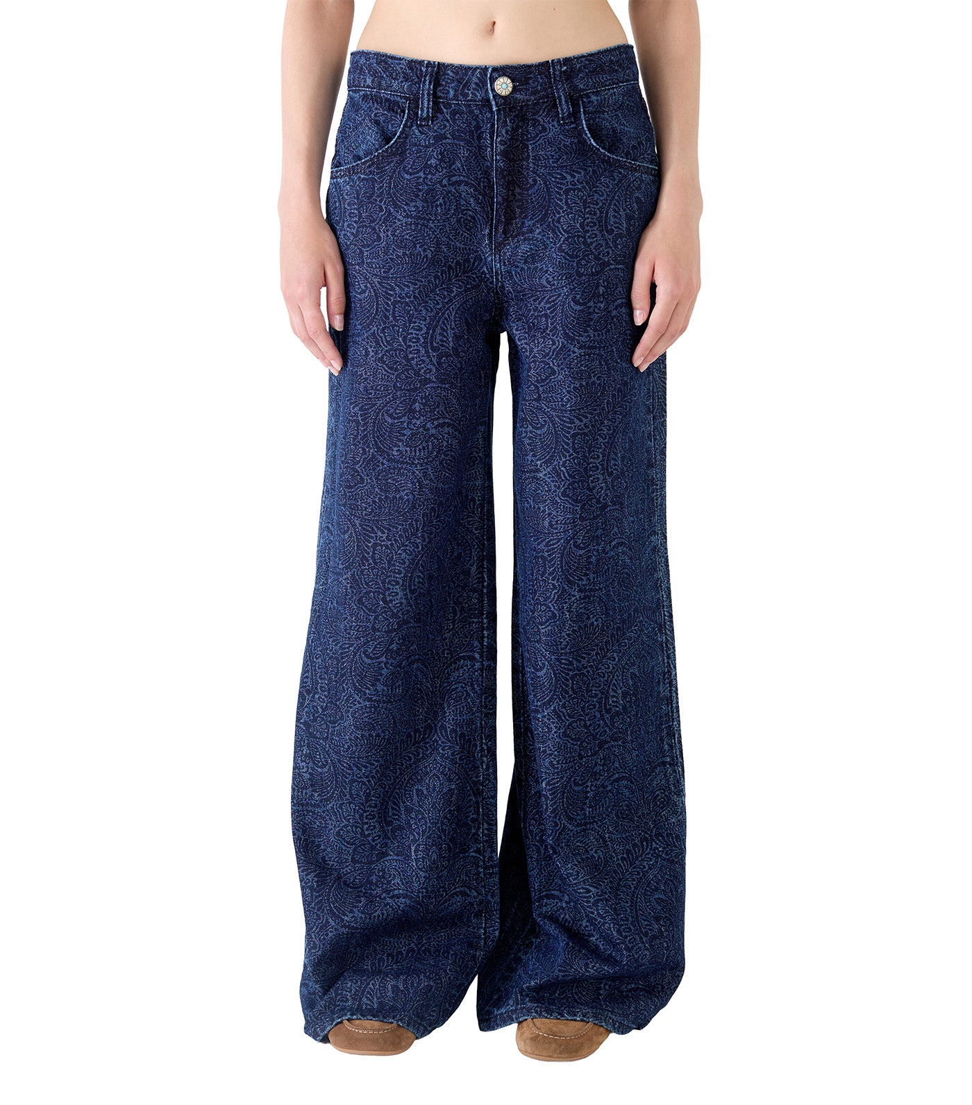 Jeans Five Japan Print Goa Blue